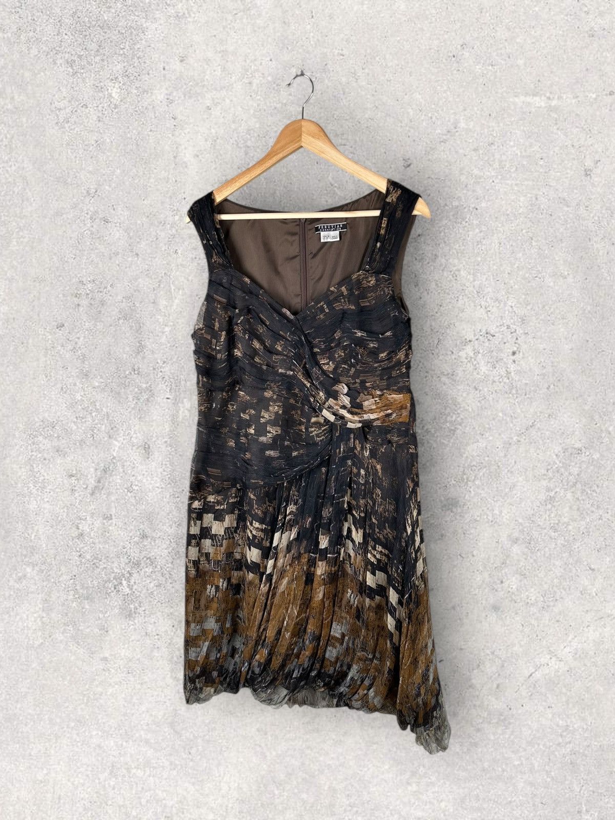 Hysteric Glamour Peruvian Connection Linen Coctail Dress Size XXL / US 16-18 / IT 52-54 - 1 Thumbnail