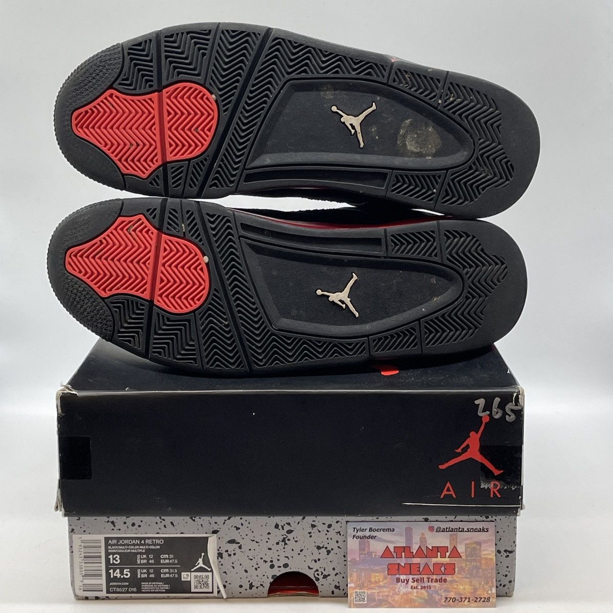 Jordan Brand Air Jordan 4 red thunder Size US 13 / EU 46 - 7 Thumbnail
