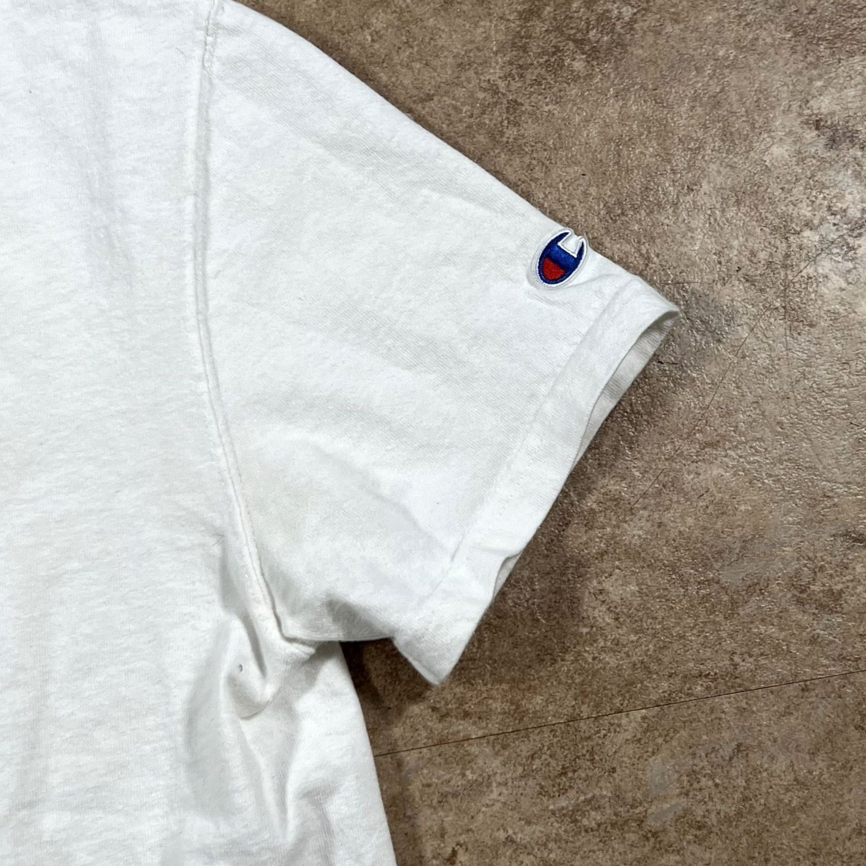 Champion Vintage Champion Shirt - 90s Lacrote, White, Regular, Mens Size US S / EU 44-46 / 1 - 5 Thumbnail