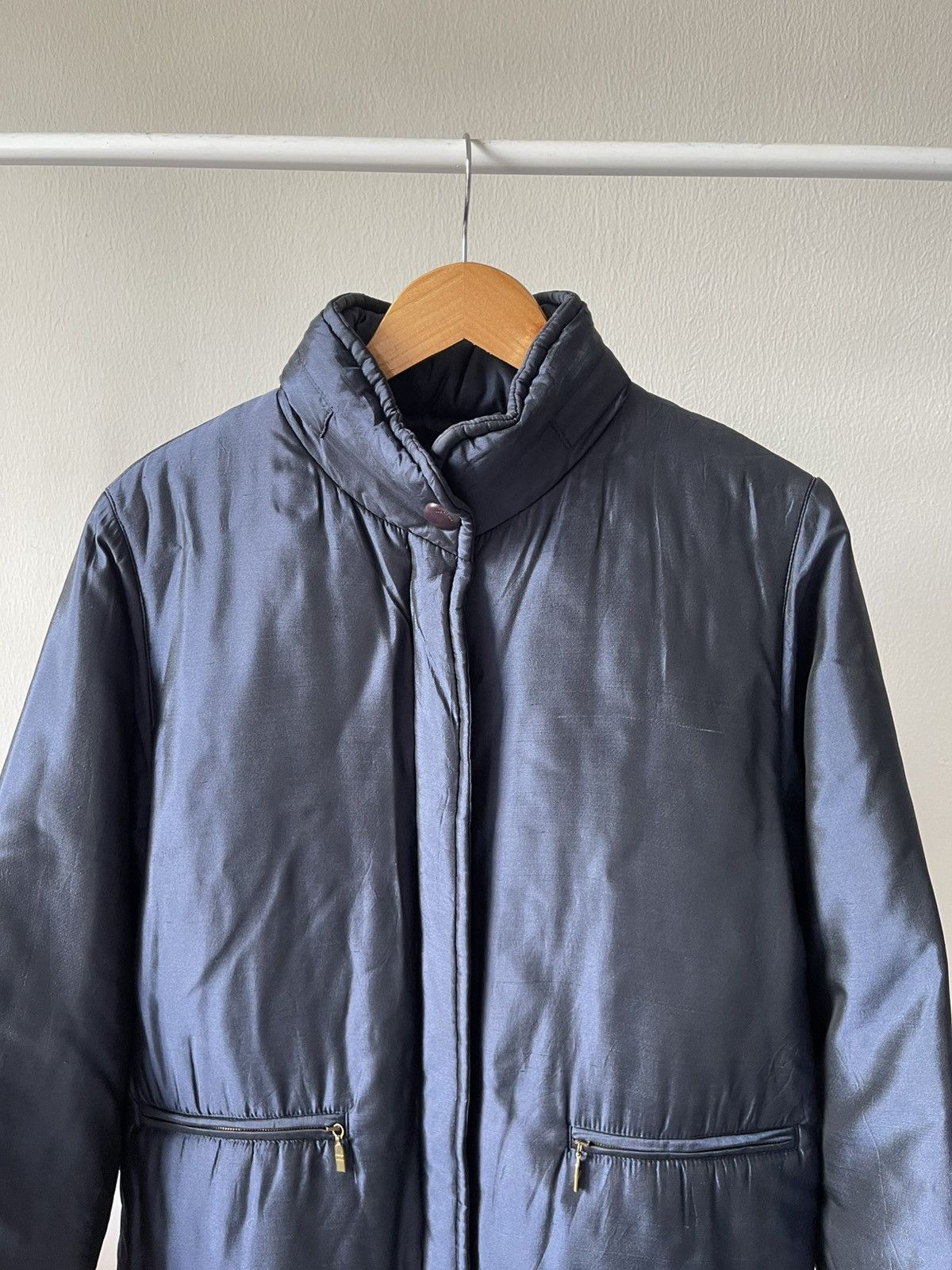 Other Max Mara Metalic Color Puffer Jacket Size US L / EU 52-54 / 3 - 5 Thumbnail