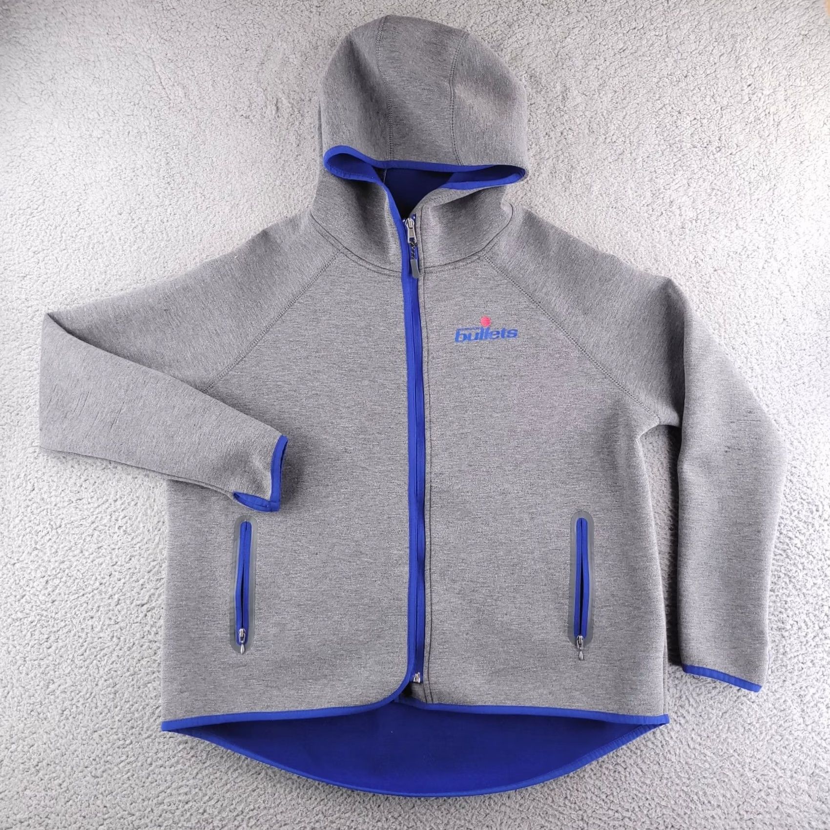 Vintage Touch Alyssa Milano Hoodie Womens L Gray NBA Washington Bullets Size L / US 10 / IT 46 - 2 Thumbnail