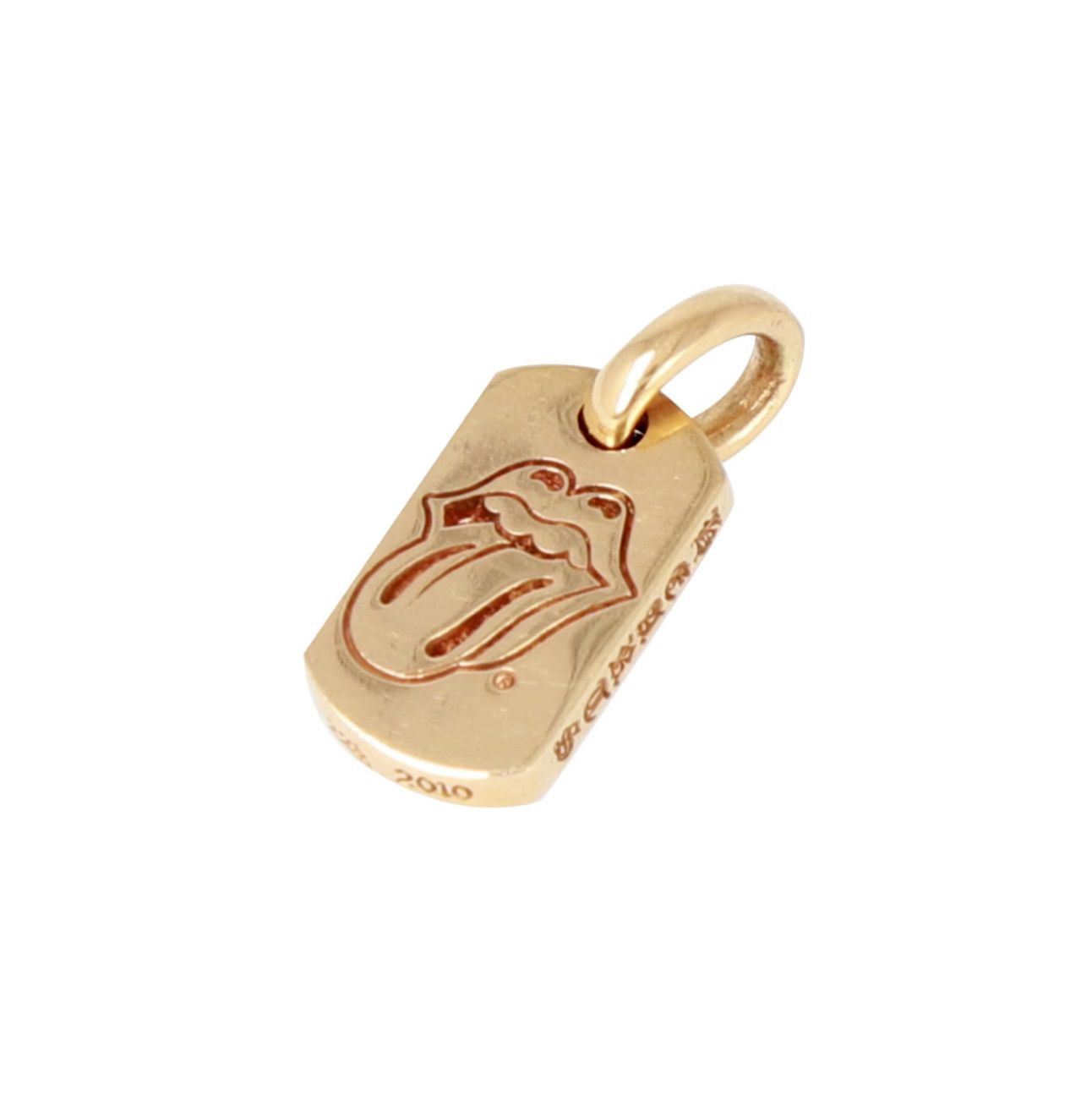 Chrome Hearts CHROME HEARTS 22K ROLLING STONES DOG TAG Size ONE SIZE - 2 Thumbnail