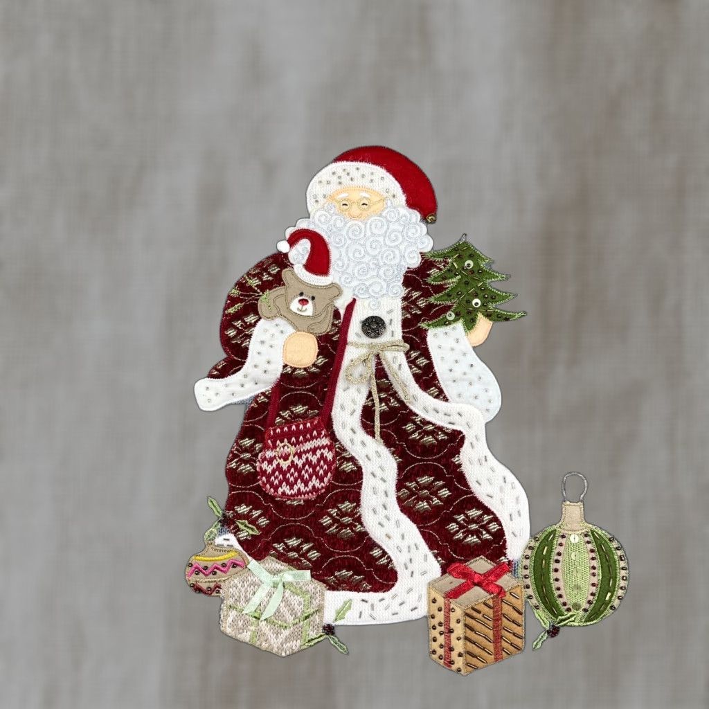 Vintage VINTAGE Christmas Sweater Women L Gray Knit Pullover Santa Claus Grandma Y2K Size L / US 10 / IT 46 - 1 Thumbnail