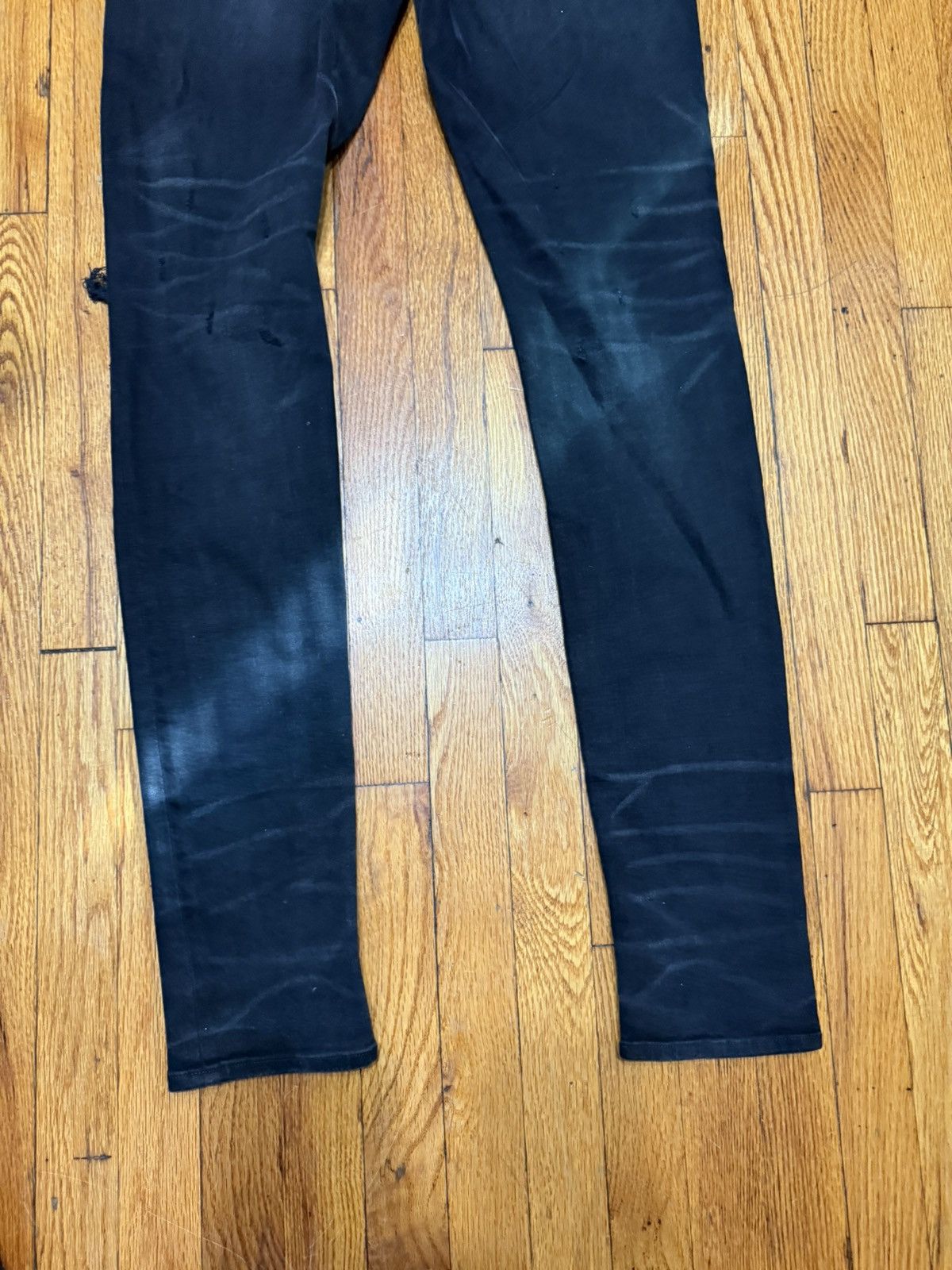 Amiri Amiri Mx1 Japanese Denim Black Size 33 Size US 33 - 6 Thumbnail