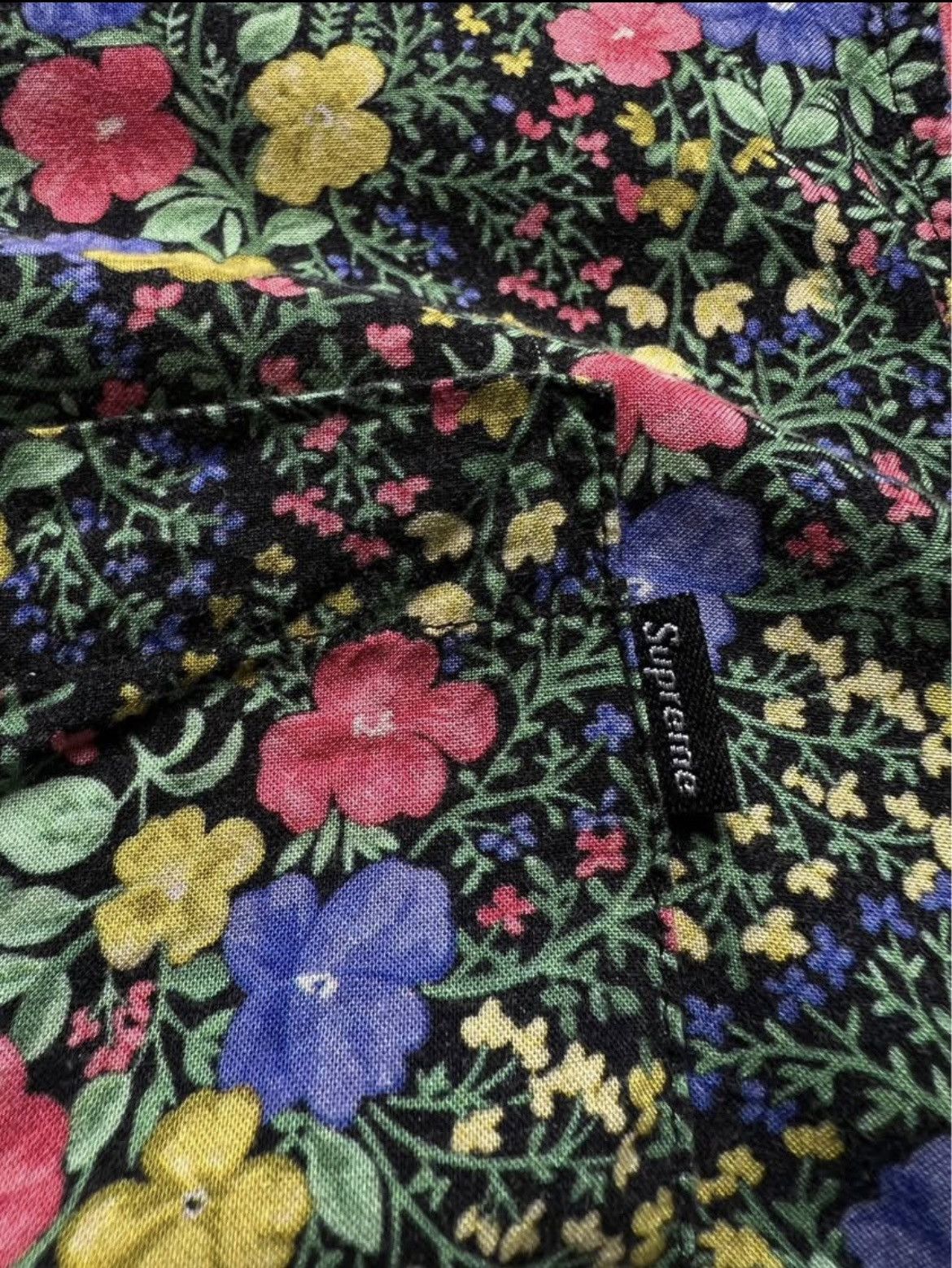 Supreme Mini Floral Rayon Shirt Size US L / EU 52-54 / 3 - 4 Thumbnail