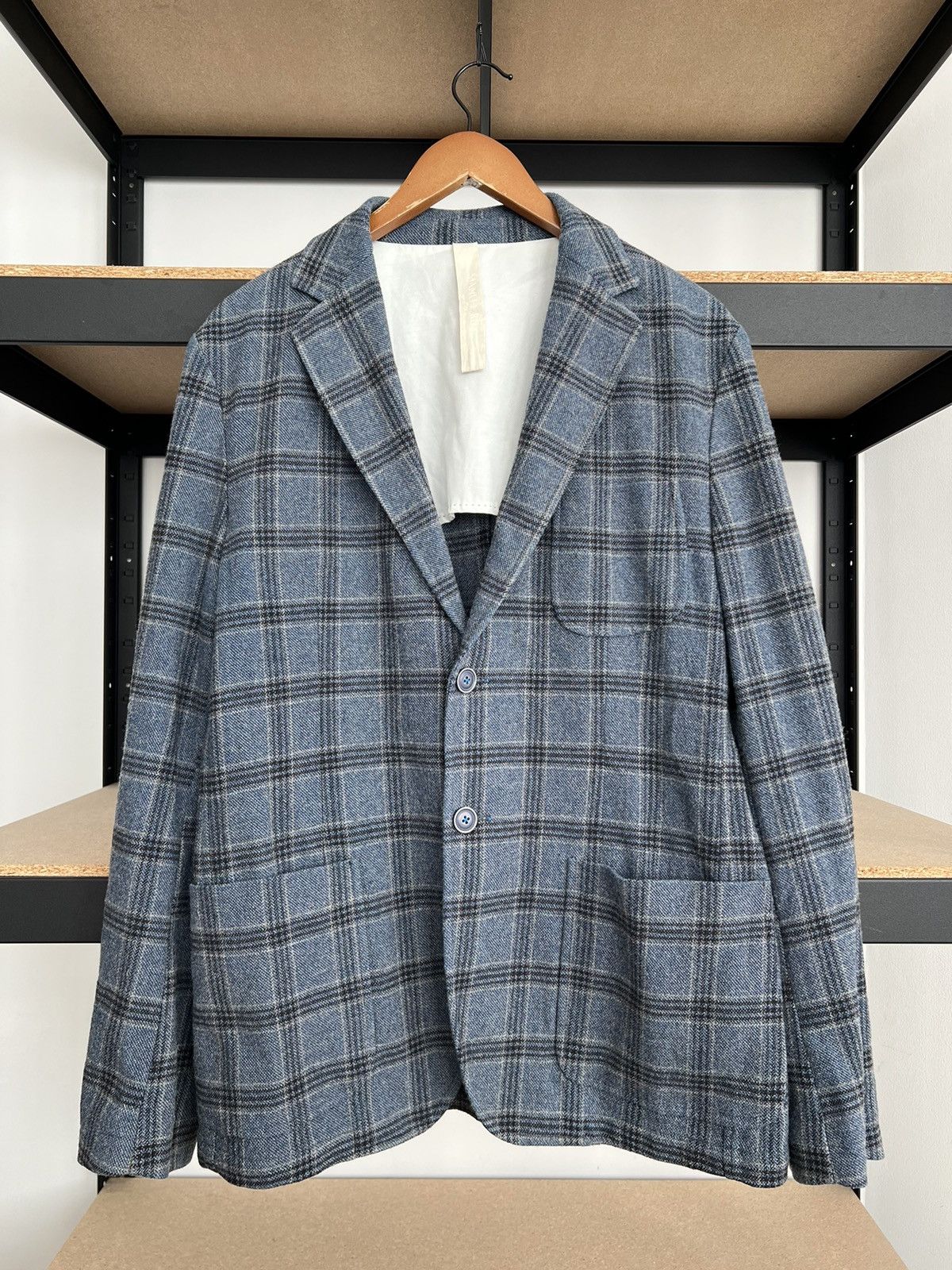 Manuel Ritz Manuel Ritz Cotton Wool Blazer Sz 50 Size 50R - 1 Thumbnail