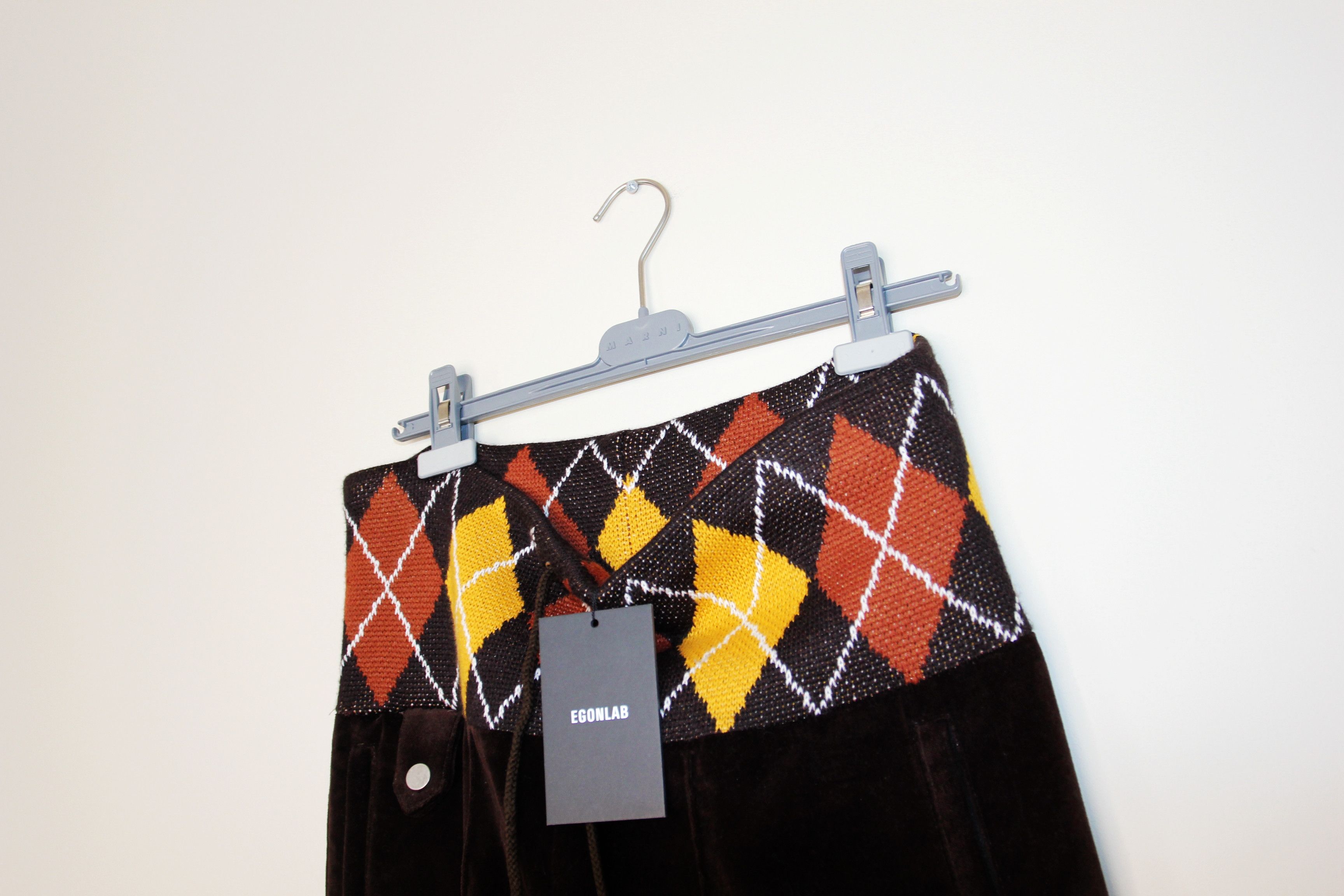 Egon Lab BNWT AW23 EGONLAB "PARASOMNIA" VELVET JOGGERS L Size US 34 / EU 50 - 4 Thumbnail