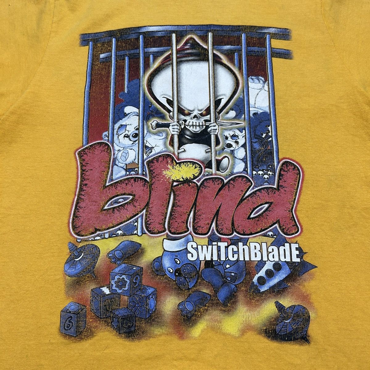 Blind Skateboards × Vintage 1990s Blind Skateboarding - Reaper Size US S / EU 44-46 / 1 - 13 Thumbnail