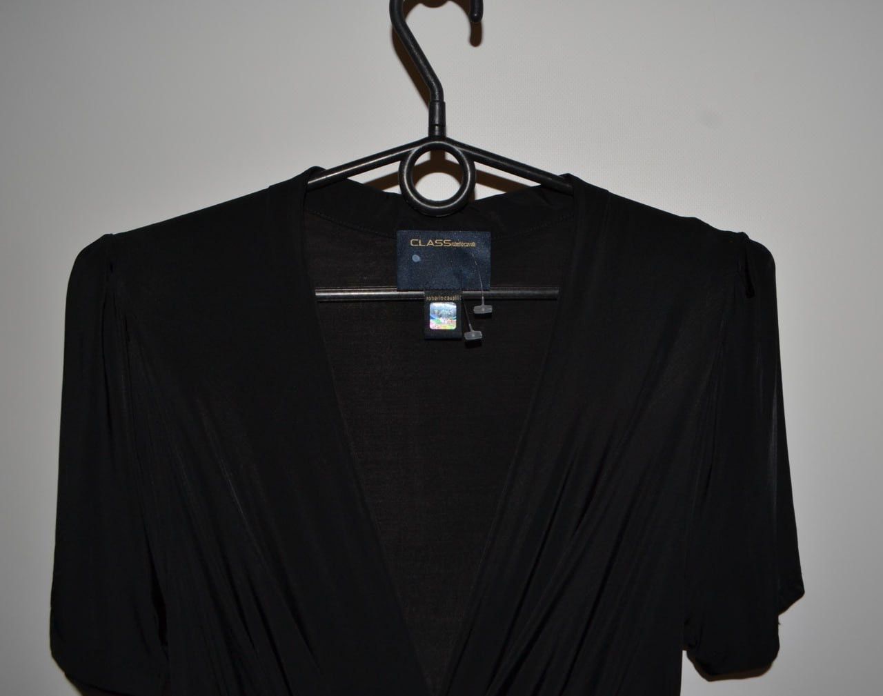 Roberto Cavalli Ladies CLASS roberto cavalli Classic Evening Dress in Black Size L / US 10 / IT 46 - 6 Thumbnail