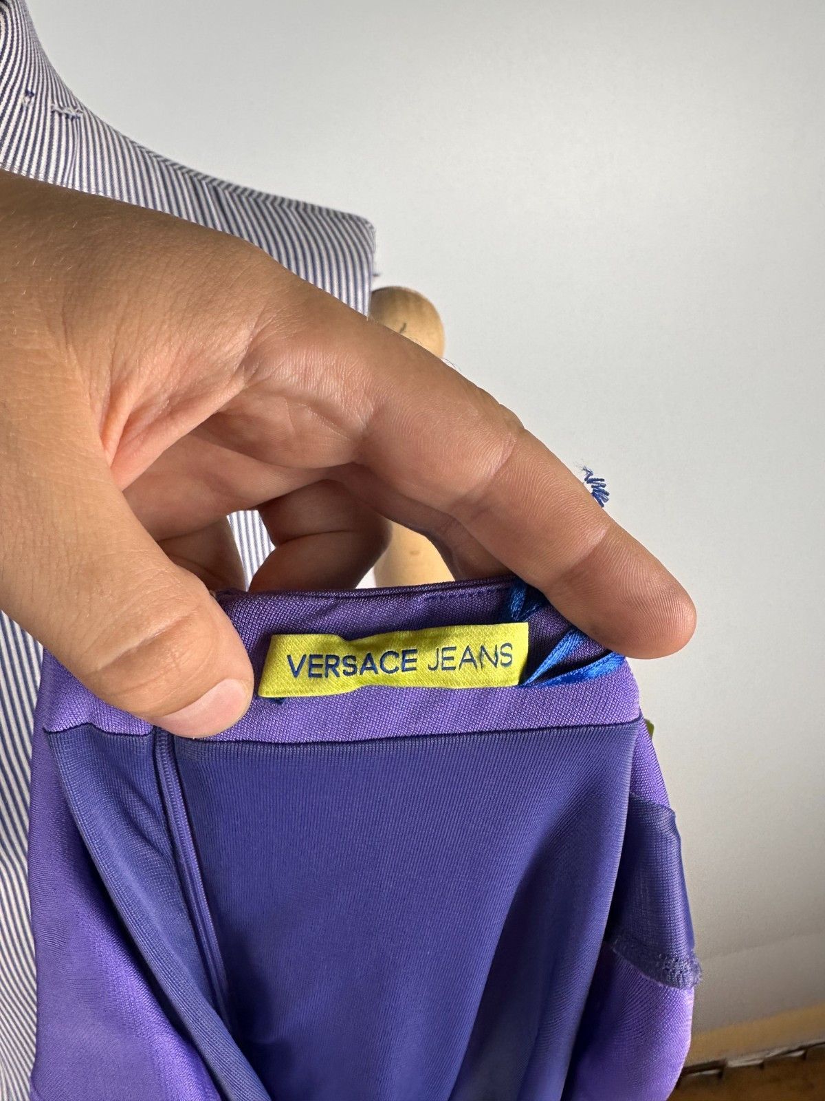 Versace Jeans Couture Versace Jeans Couture Dress Purple Size US6 IT42 Size M / US 6-8 / IT 42-44 - 8 Thumbnail