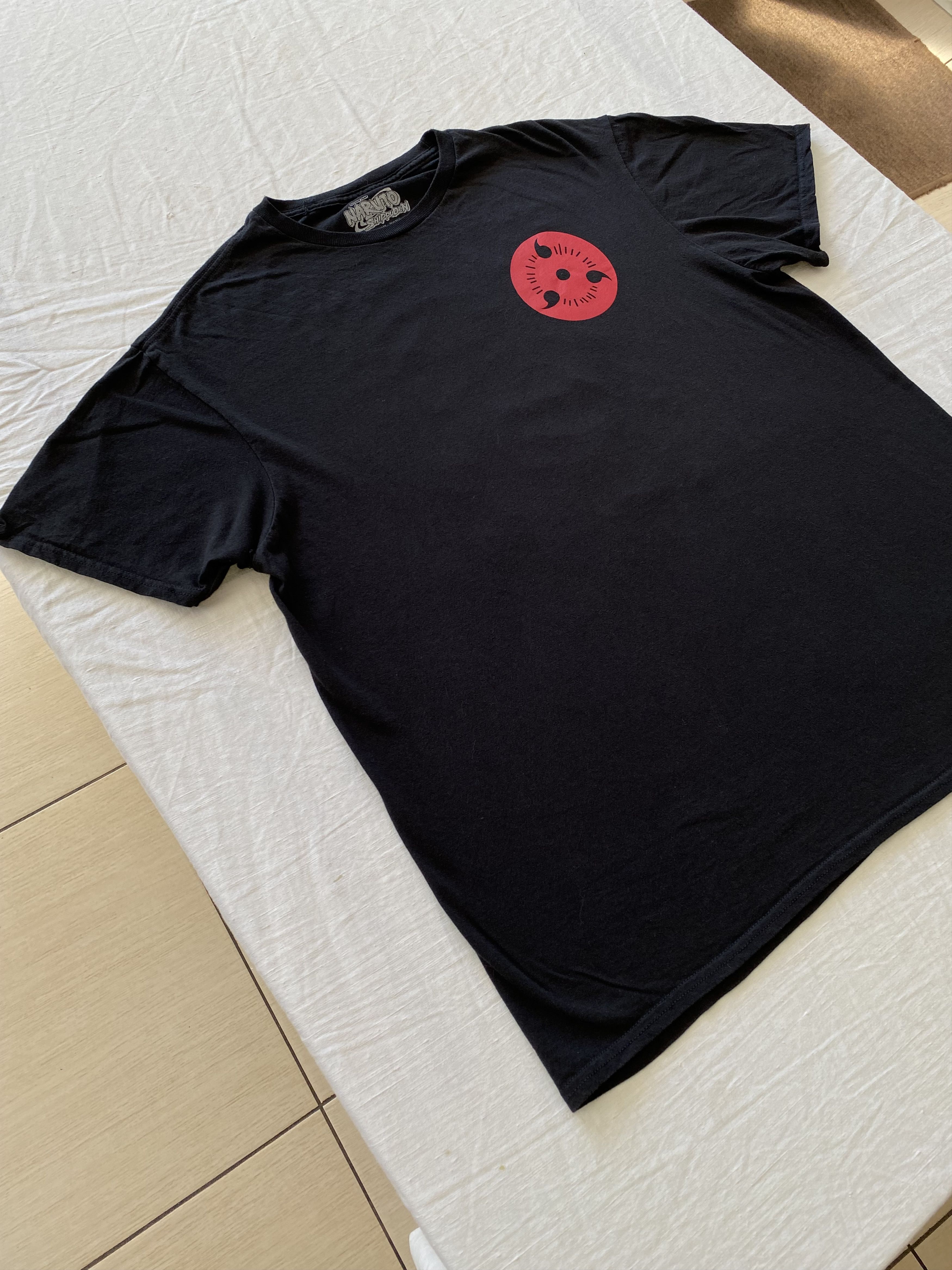 Anime Vintage 2000s Naruto Shippuden Anime Movie Sasuke T-shirt Size US L / EU 52-54 / 3 - 11 Thumbnail