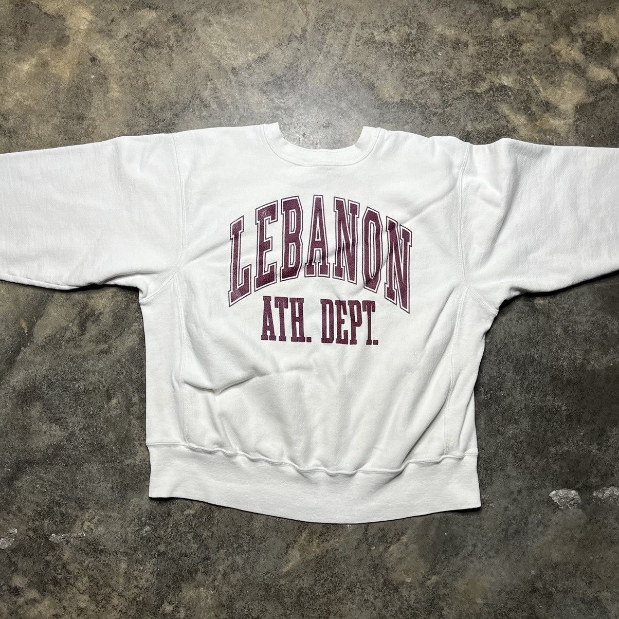 Vintage vintage cropped pullover athletic sweatshirt Size US L / EU 52-54 / 3 - 4 Thumbnail