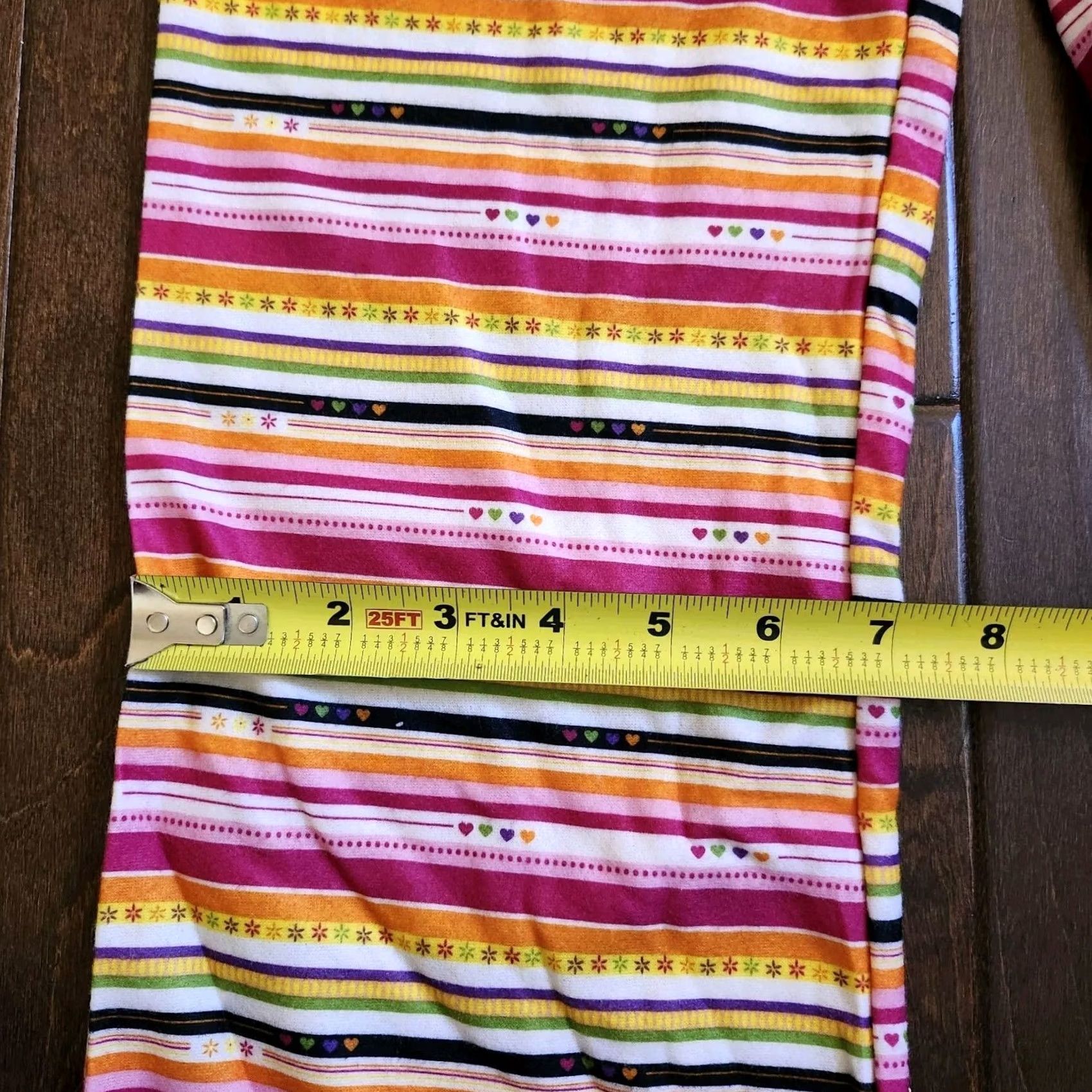 SKECHERS Skechers Sleepwear Pants Striped Multicolor - Juniors 7/8 - Women's Pajama Pants - Polyester - Machine Washable - Colorful Sleepwear Size 28" / US 6 / IT 42 - 5 Thumbnail