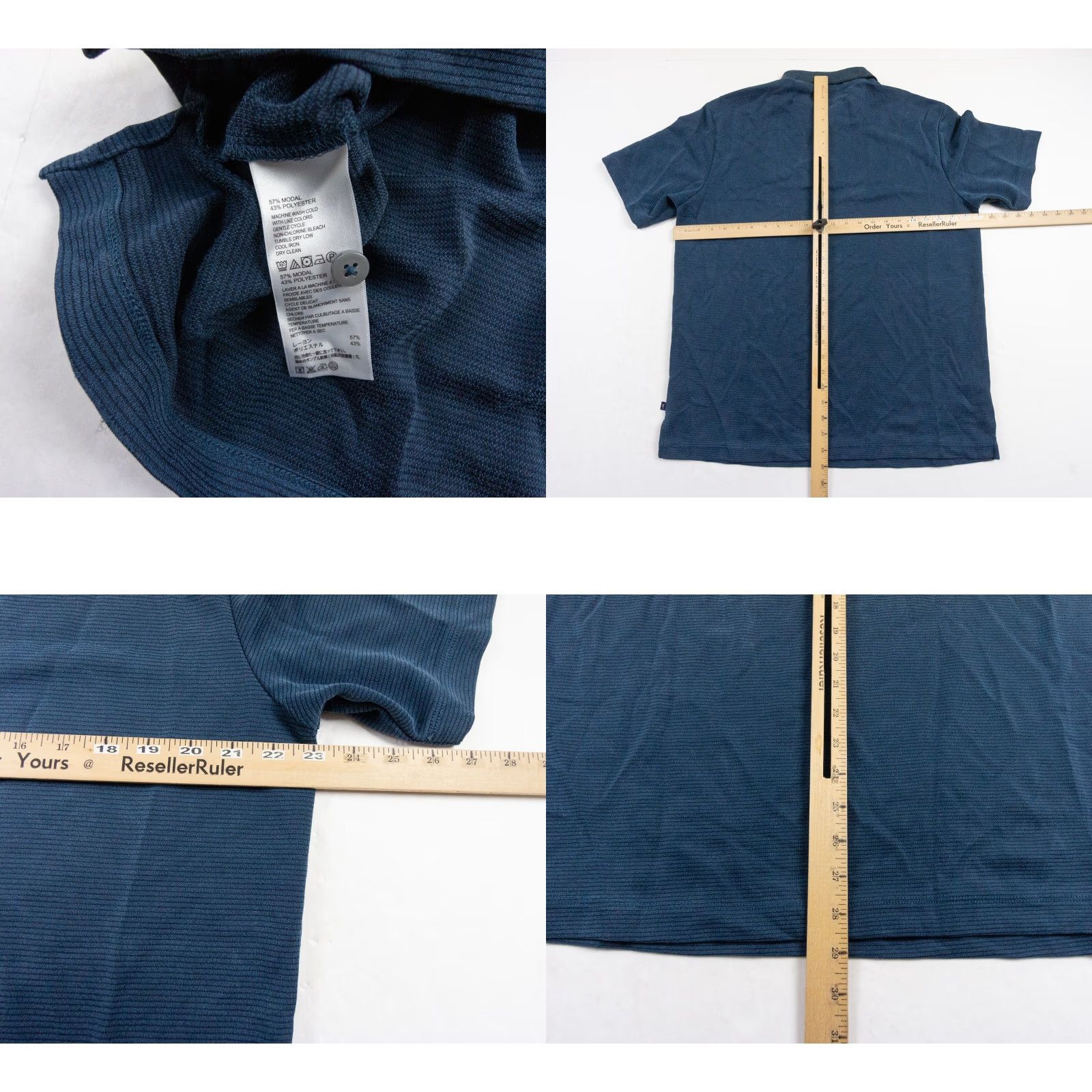 Tommy Bahama VINTAGE Tommy Bahama Polo Shirt Mens Large Blue Short Sleeve Collared Comfort Casual Size US L / EU 52-54 / 3 - 8 Thumbnail