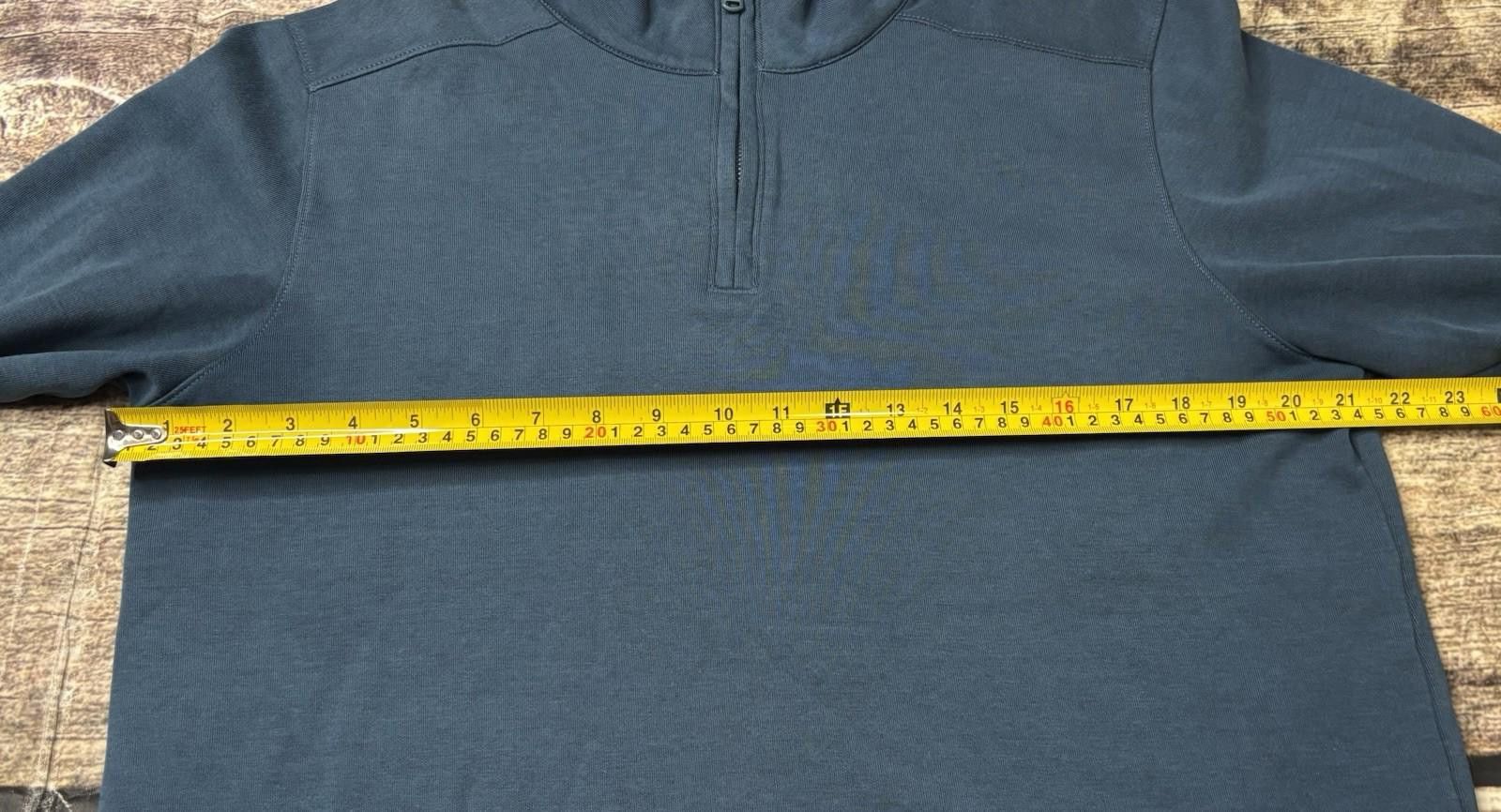 Bonobos Bonobos Sweater Mens Medium Slim Fit 1/4 Zip Pullover Blue Size US M / EU 48-50 / 2 - 10 Thumbnail