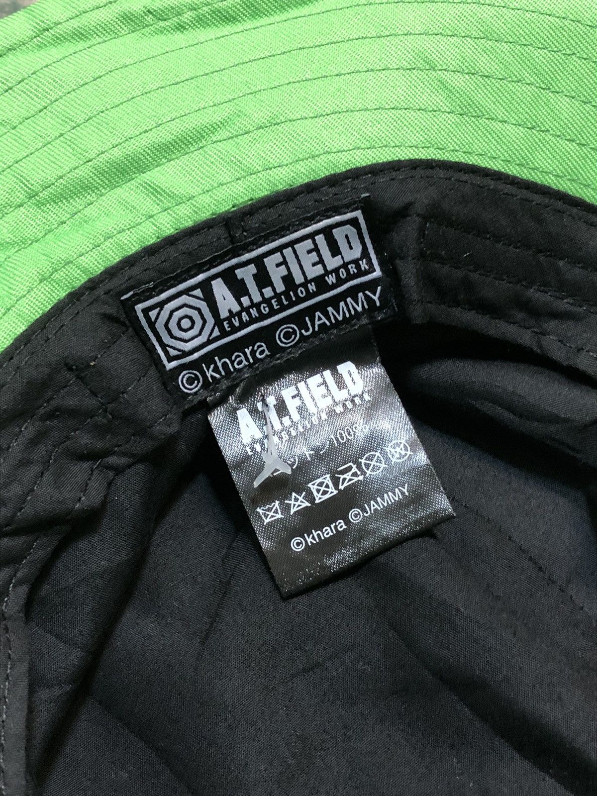 Anime × Japanese Brand Nerv Evagelion Work A.T Field By Khara Bucket Hats Size ONE SIZE - 9 Thumbnail