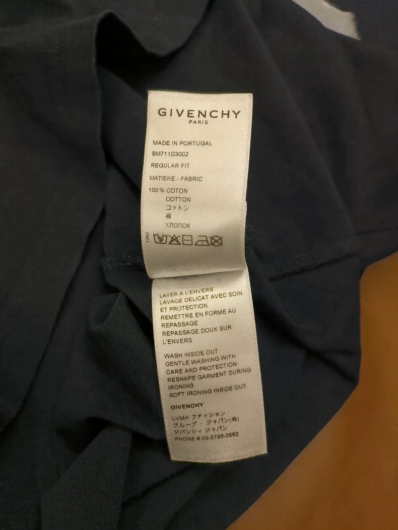 Givenchy Givenchy Short Sleeve T-Shirt with 3D Logo, Metal Print, W Size US M / EU 48-50 / 2 - 8 Thumbnail