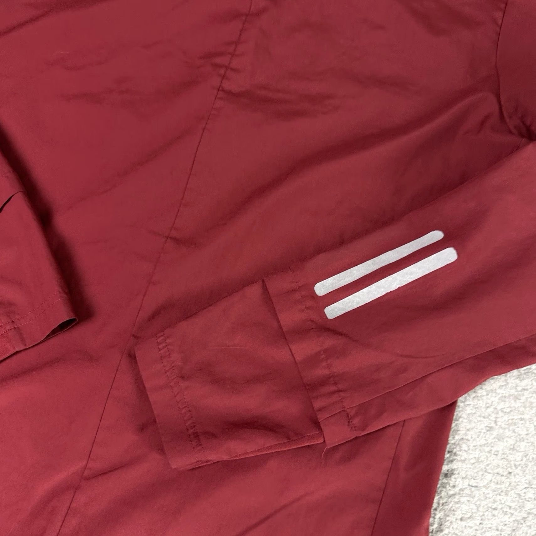 Adidas Adidas Sweatshirt Mens Medium Red Windbreaker Energy Running Full Zip Reflective Size US M / EU 48-50 / 2 - 6 Thumbnail