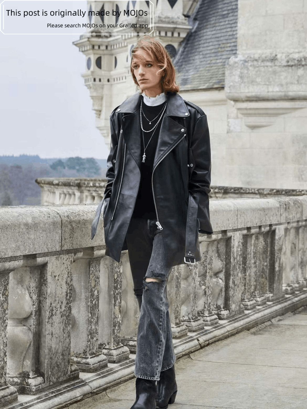 Celine Sz 39 Celine 21AW Teen Knighr Poem Shirt Size US M / EU 48-50 / 2 - 5 Thumbnail