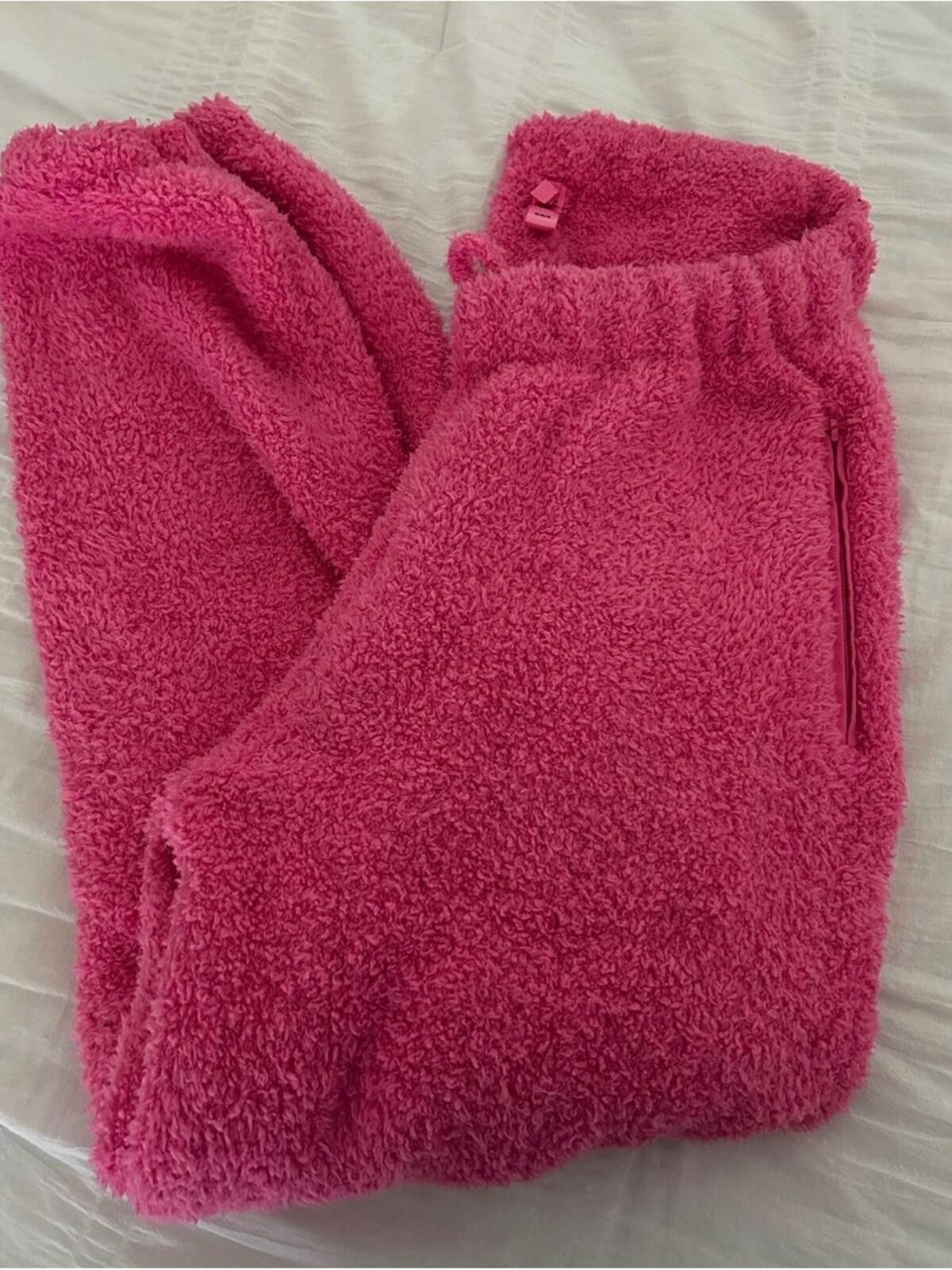 Swims SKIMS Fuzzy Pink Limited Edition Joggers Size 32" / US 10 / IT 46 - 1 Thumbnail