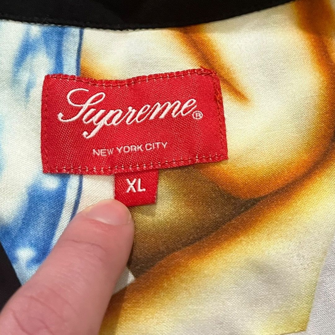 Supreme Supreme Legs Rayon Button Down Shirt SS15 Size US XL / EU 56 / 4 - 2 Thumbnail