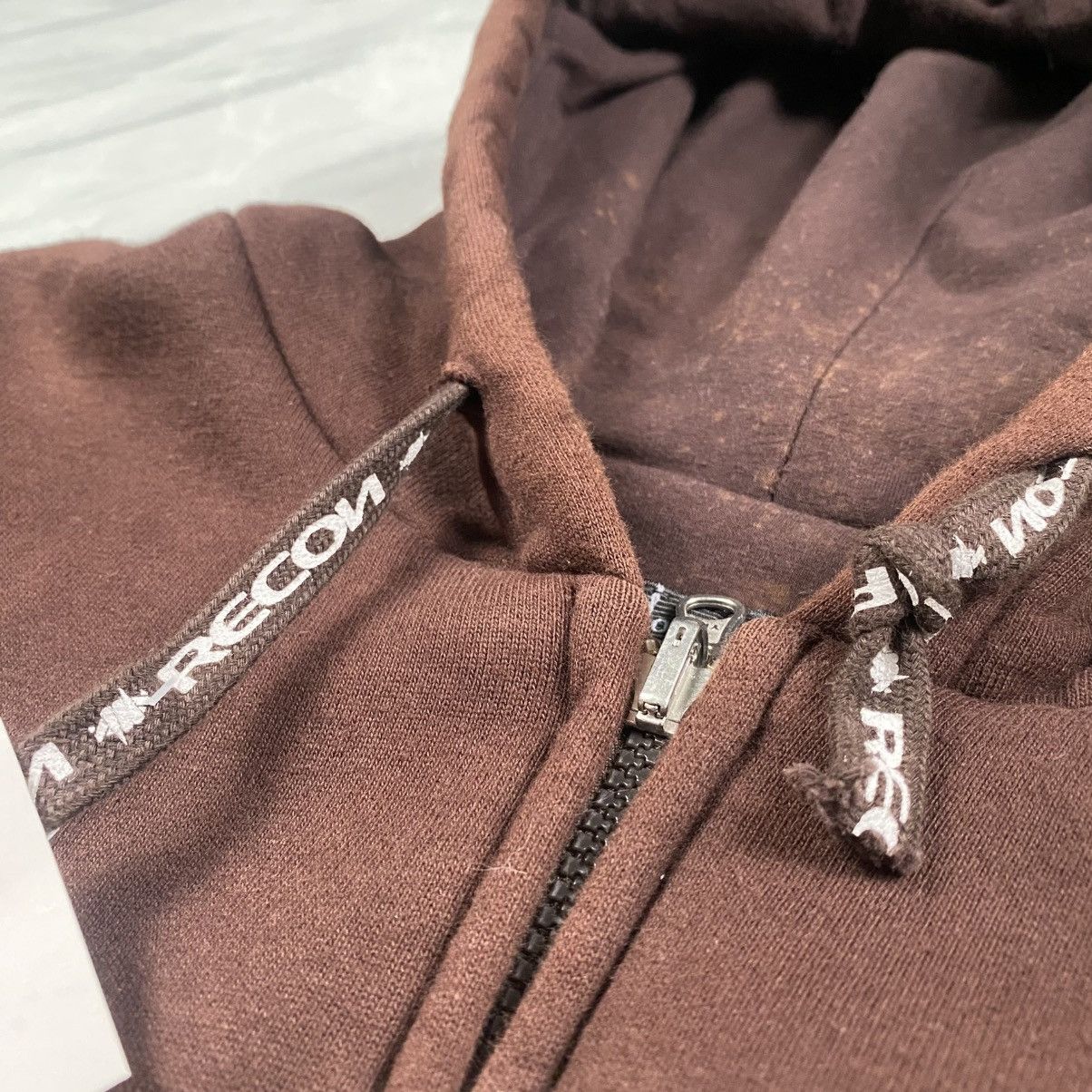 Recon Rare y2k Recon Heavy Hooded Zip Up Sweater Jacket Size US L / EU 52-54 / 3 - 5 Thumbnail