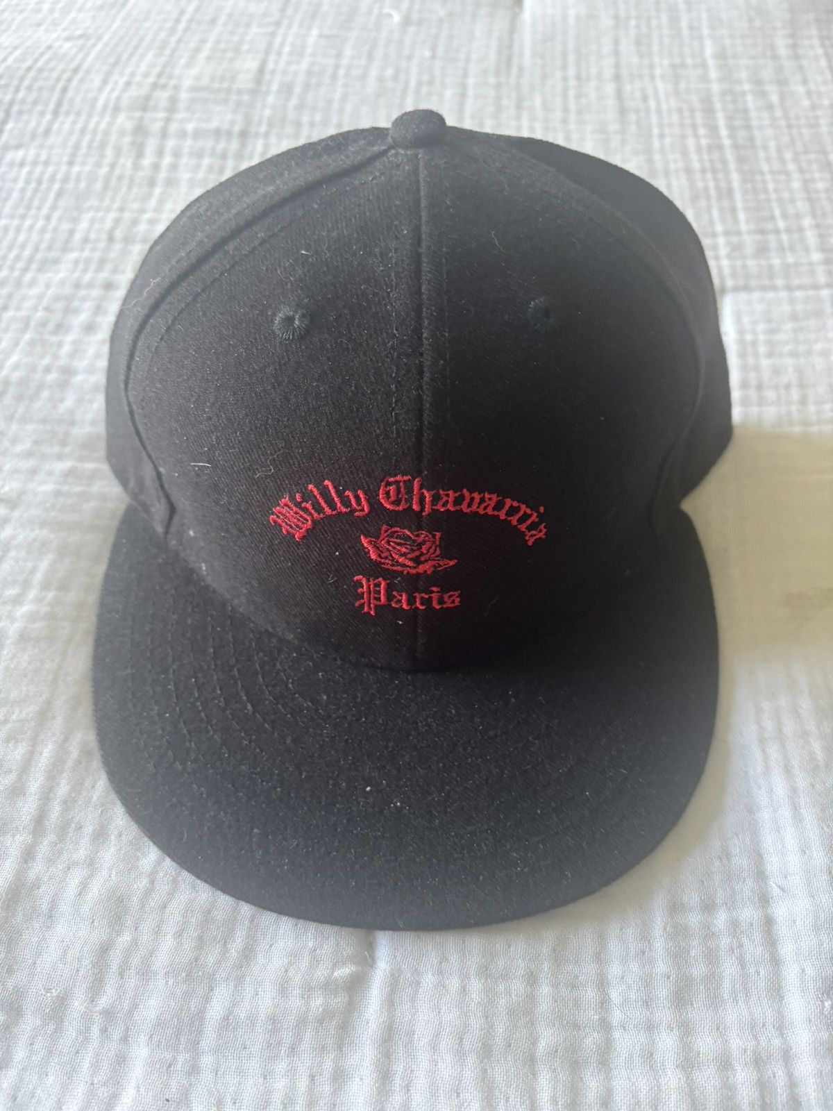 Willy Chavarria WILLY CHAVARRIA PARIS SNAPBACK HAT Size ONE SIZE - 1 Thumbnail