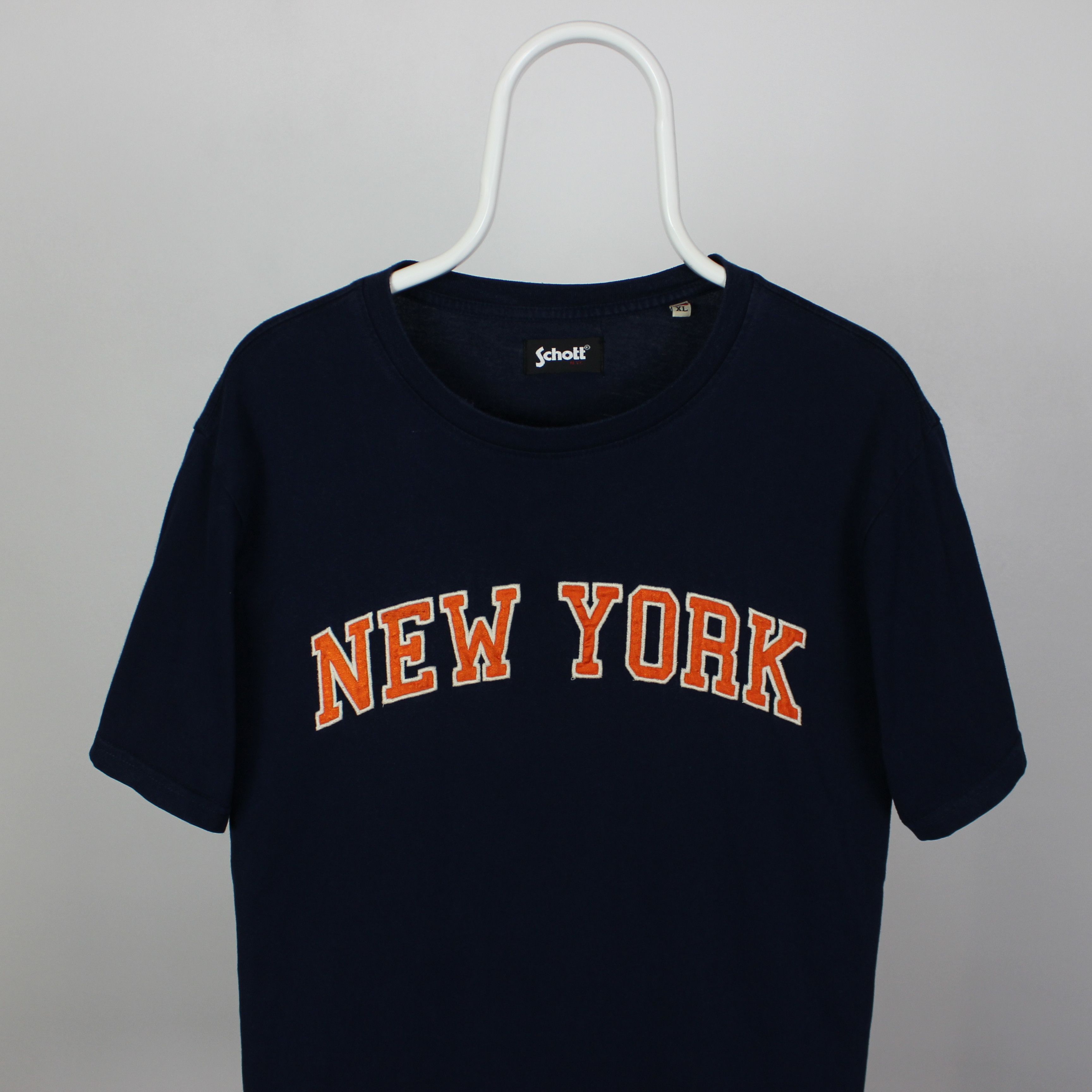 Schott Schott t shirt tee men cotton New York NY L XL Japanese Size US XL / EU 56 / 4 - 1 Thumbnail