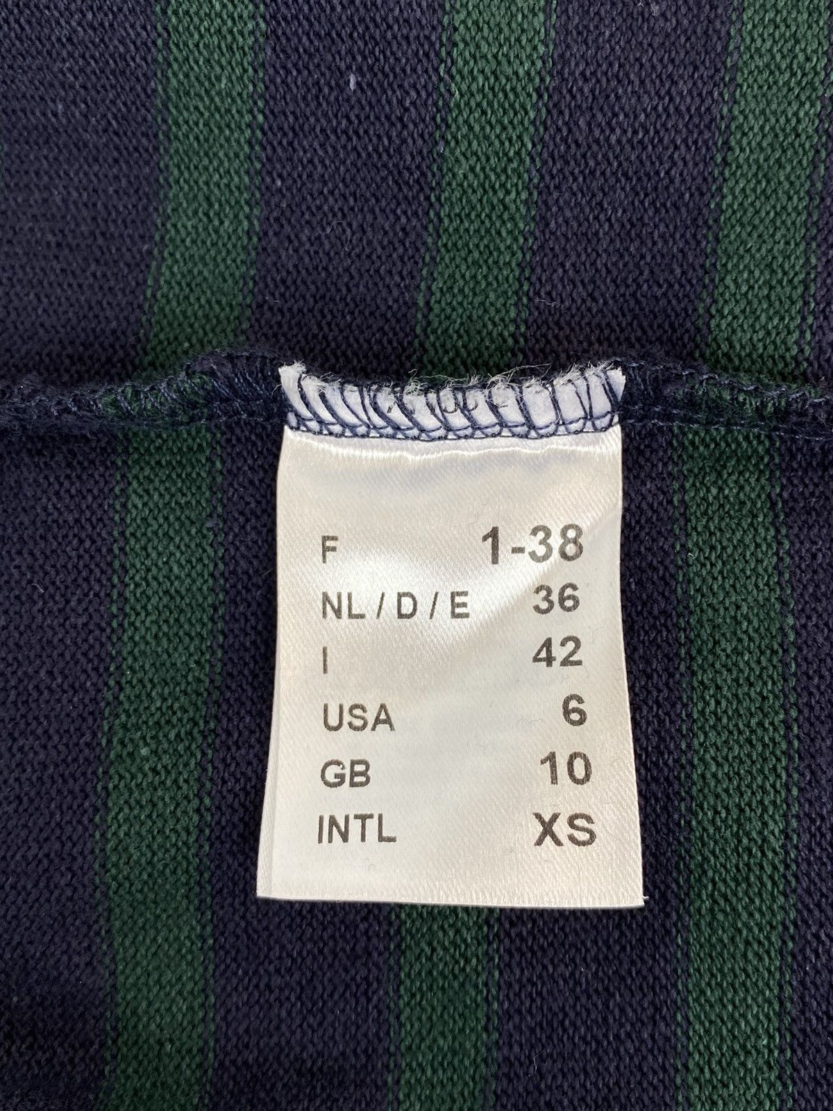 Saint James Saint James Breton Sailor Navy Green Striped Long Sleeve Size XS / US 0-2 / IT 36-38 - 9 Thumbnail