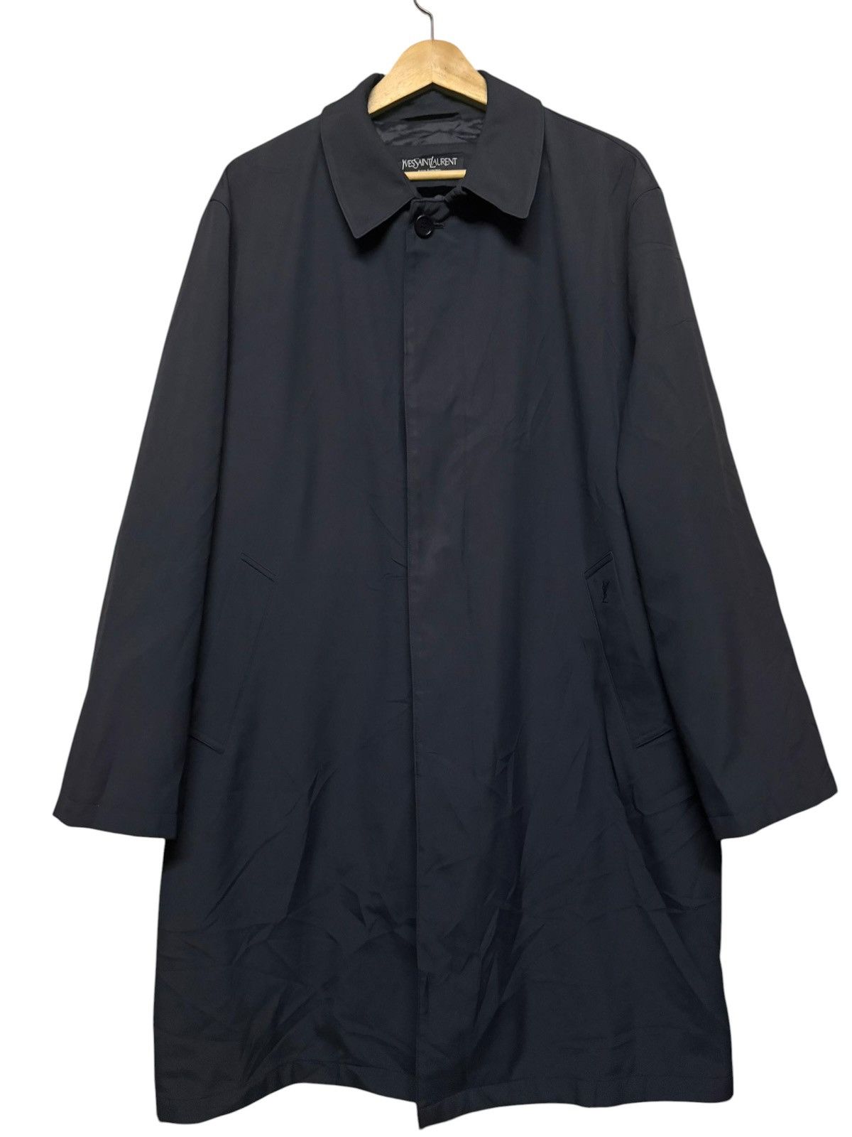 Yves Saint Laurent Vtg🔥Yves Saint Laurent Pour Homme Trench Coat Jacket Size US L / EU 52-54 / 3 - 2 Thumbnail