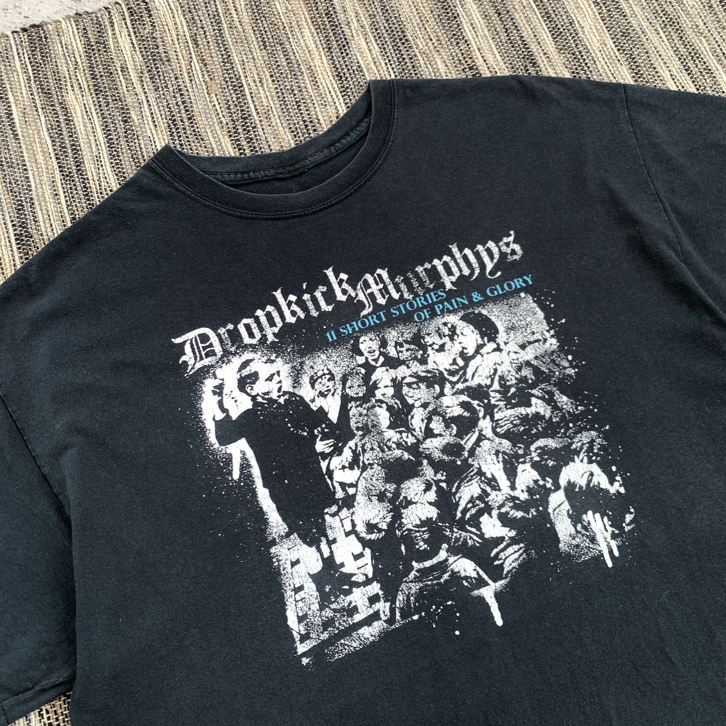 Band Tees Vintage Dropkick Murphys Black Rock Band Graphic Tee Shirt Size US XL / EU 56 / 4 - 6 Thumbnail
