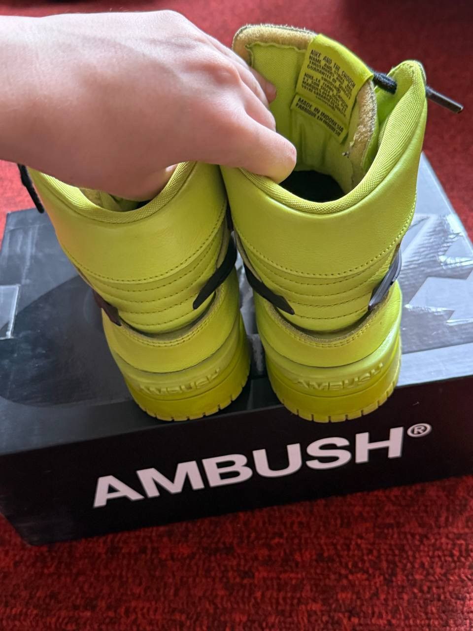 Ambush Design × Nike Nike Dunk High x Ambush Shoes Streetwear Vintage Designer Size US 8 / EU 41 - 3 Thumbnail
