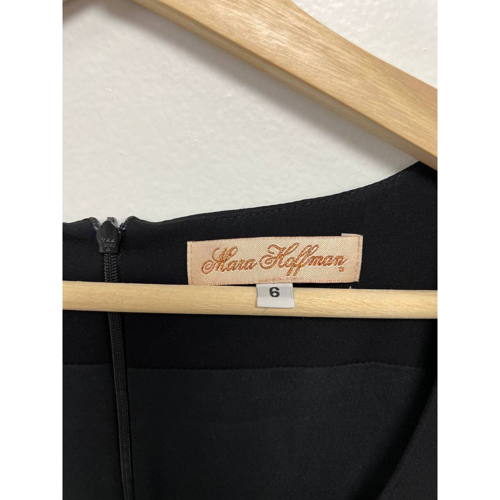 Mara Hoffman Mara Hoffman Sleeve USA silk Black Size 6 A000397 Size M / US 6-8 / IT 42-44 - 4 Thumbnail