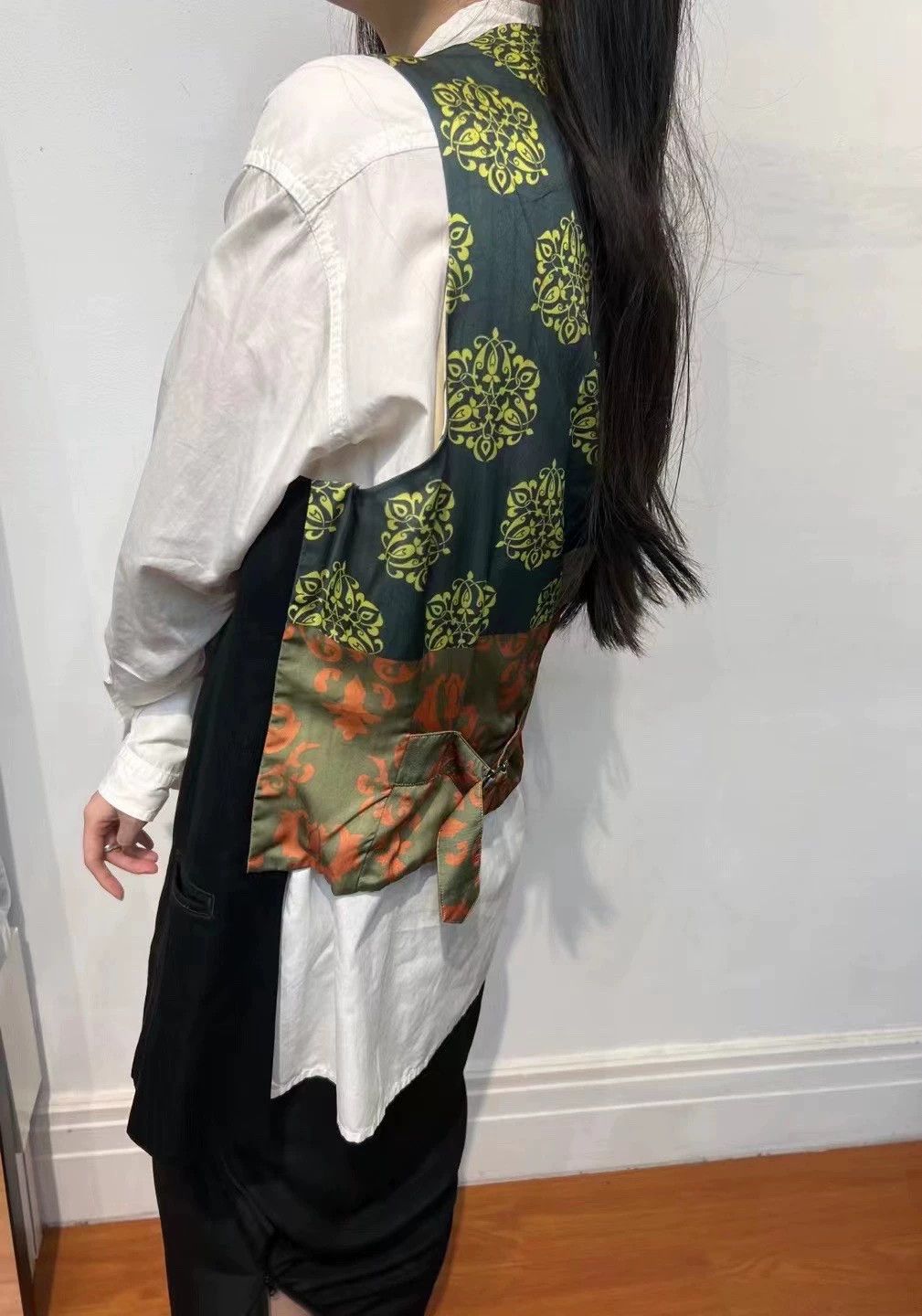 Yohji Yamamoto Yohji Floral Vest Ultra Rare Sz3 Bust 90, slight var L75 Size L / US 10 / IT 46 - 4 Thumbnail