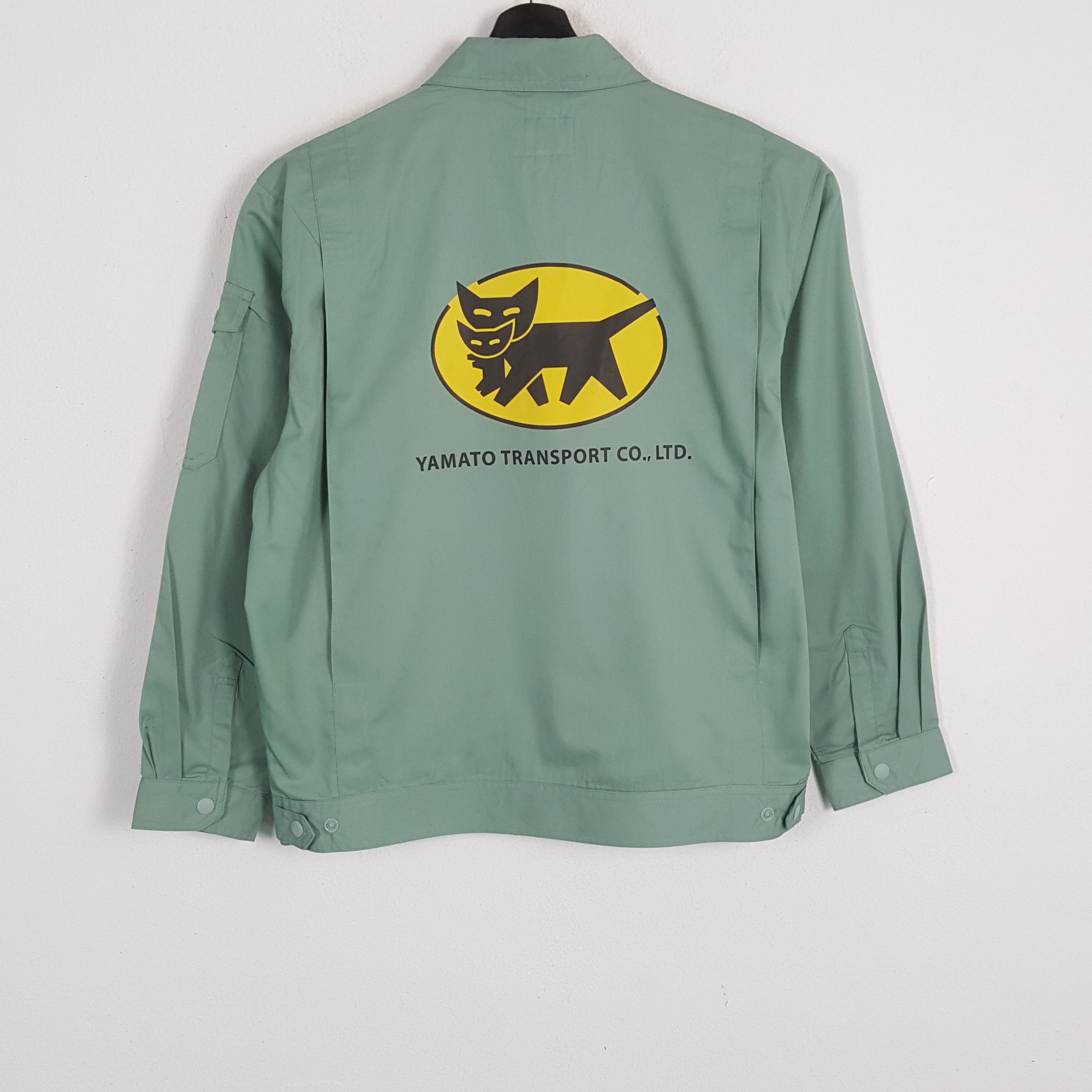 Japanese Brand × Vintage YAMATO TRANSPORT Japanese Workwear Custom Art Jacket Size US L / EU 52-54 / 3 - 1 Thumbnail