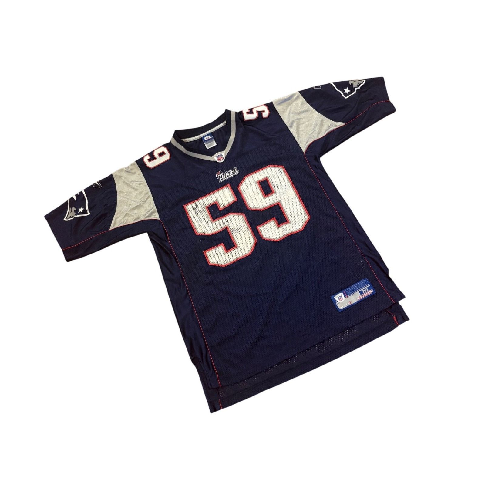 Reebok Reebok New England Patriots Rosevelt Colvin #59 NFL Football Size US M / EU 48-50 / 2 - 3 Thumbnail