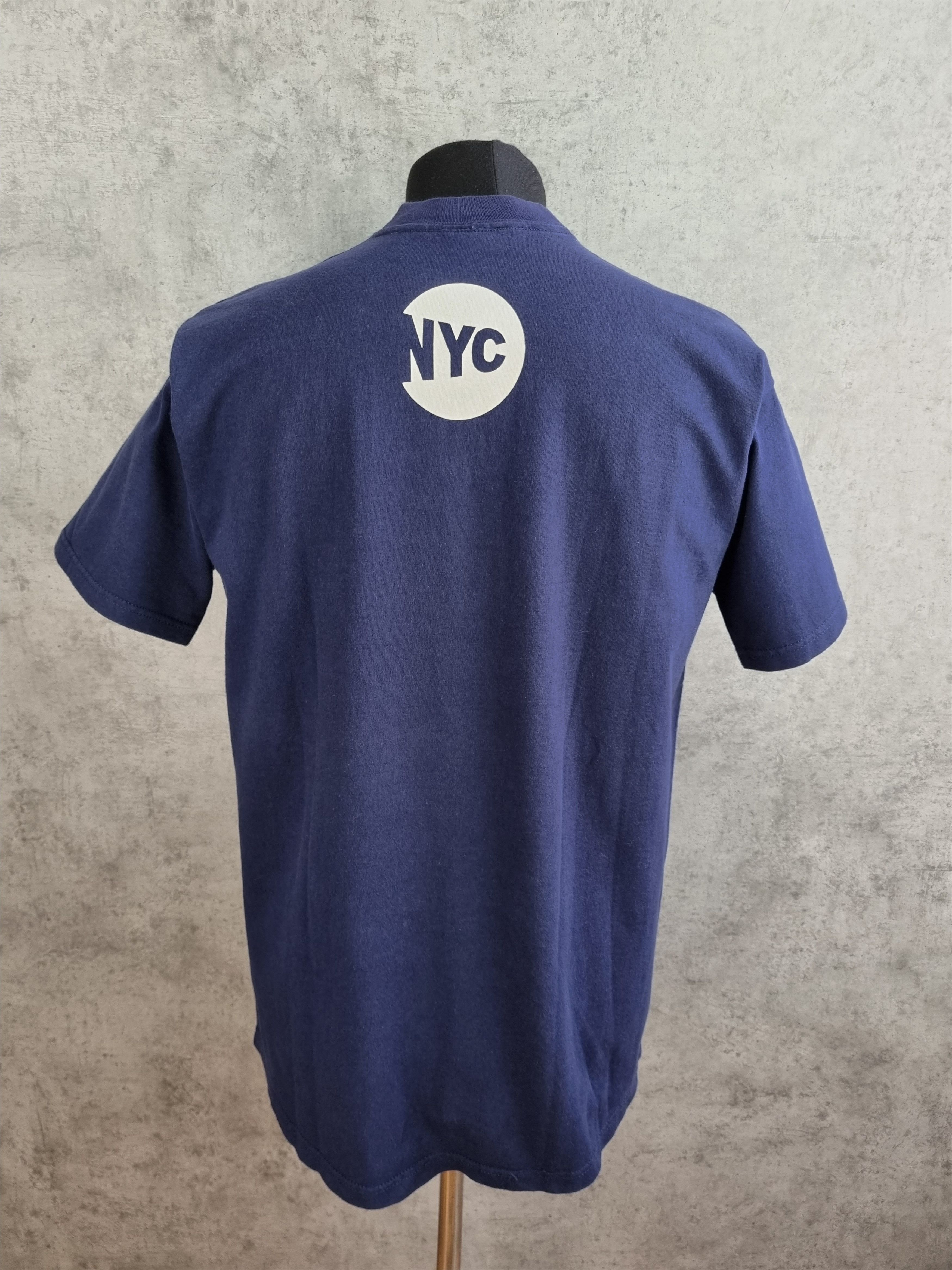 Vintage Rare 90s NEW YORK NY Metro Promo tee shirt 6 line Bronx Size US L / EU 52-54 / 3 - 2 Thumbnail