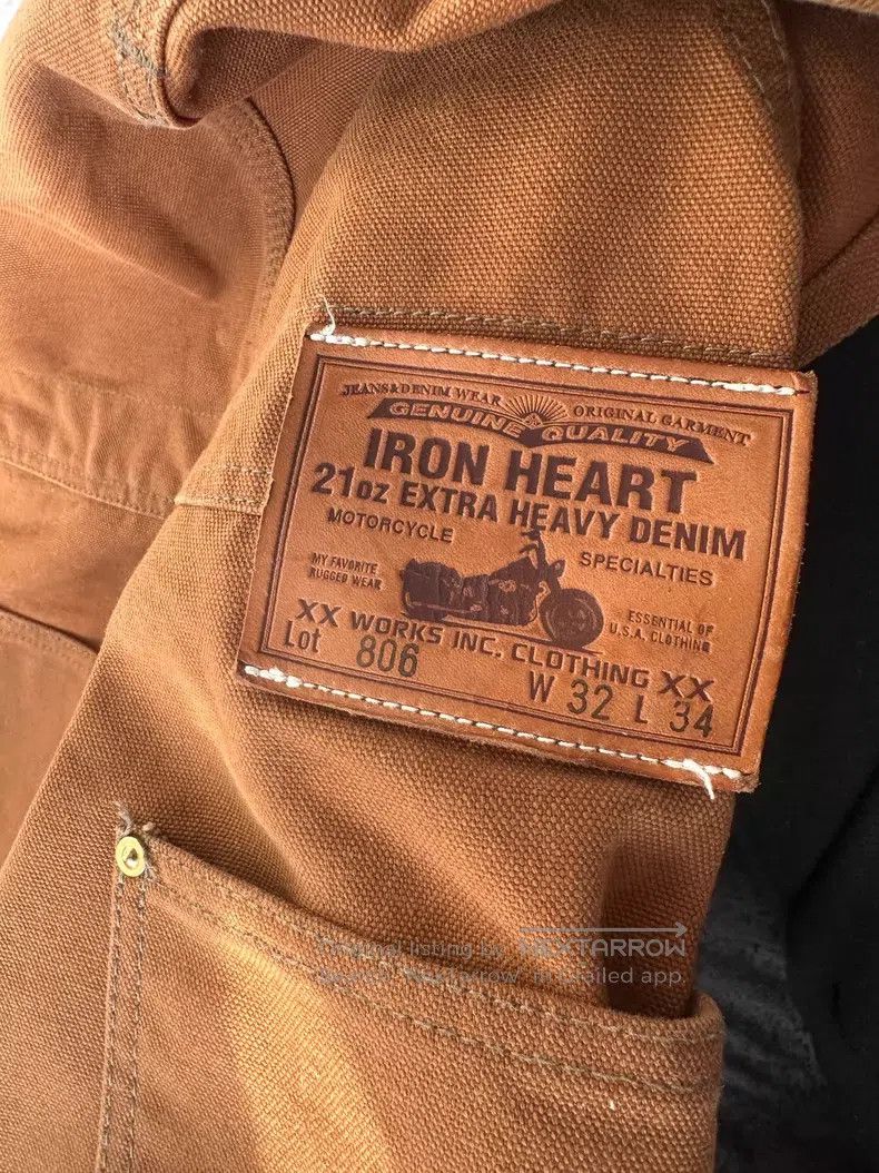 Iron Heart Iron Heart Knee-length overalls Size US 34 / EU 50 - 4 Thumbnail