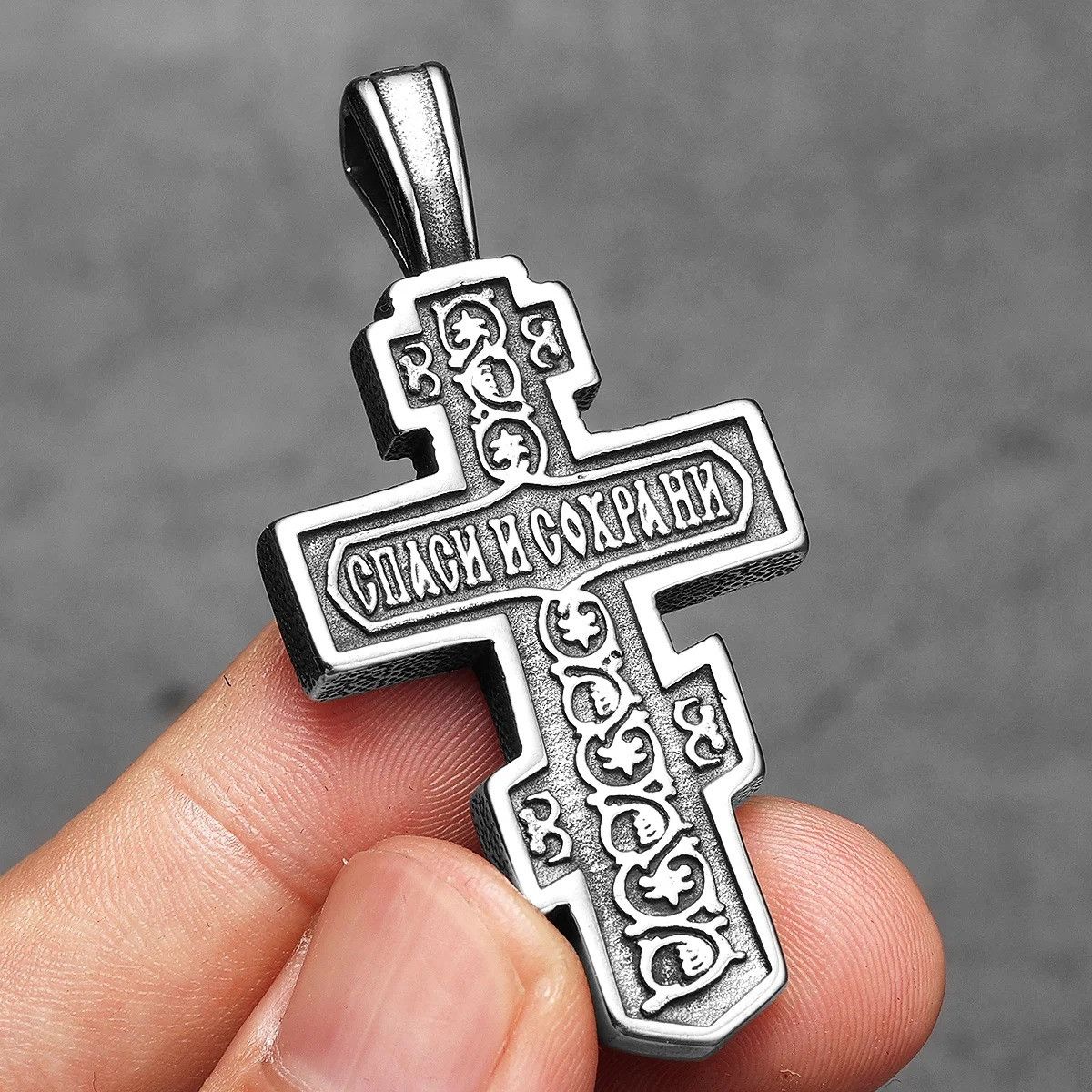 Other Retro Jesus Cross Pendant Accessories Necklace Gifts Size ONE SIZE - 3 Thumbnail