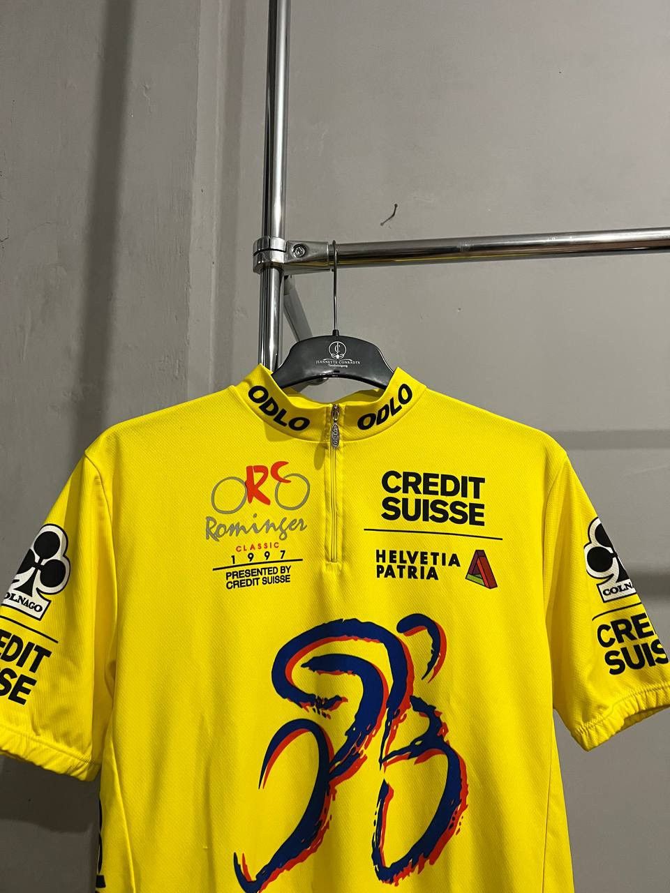 Odlo 1997 ODLO COLNAGO ORS ROMINGER BIKE CYCLING JERSEY SHIRT Size US XXL / EU 58 / 5 - 3 Thumbnail
