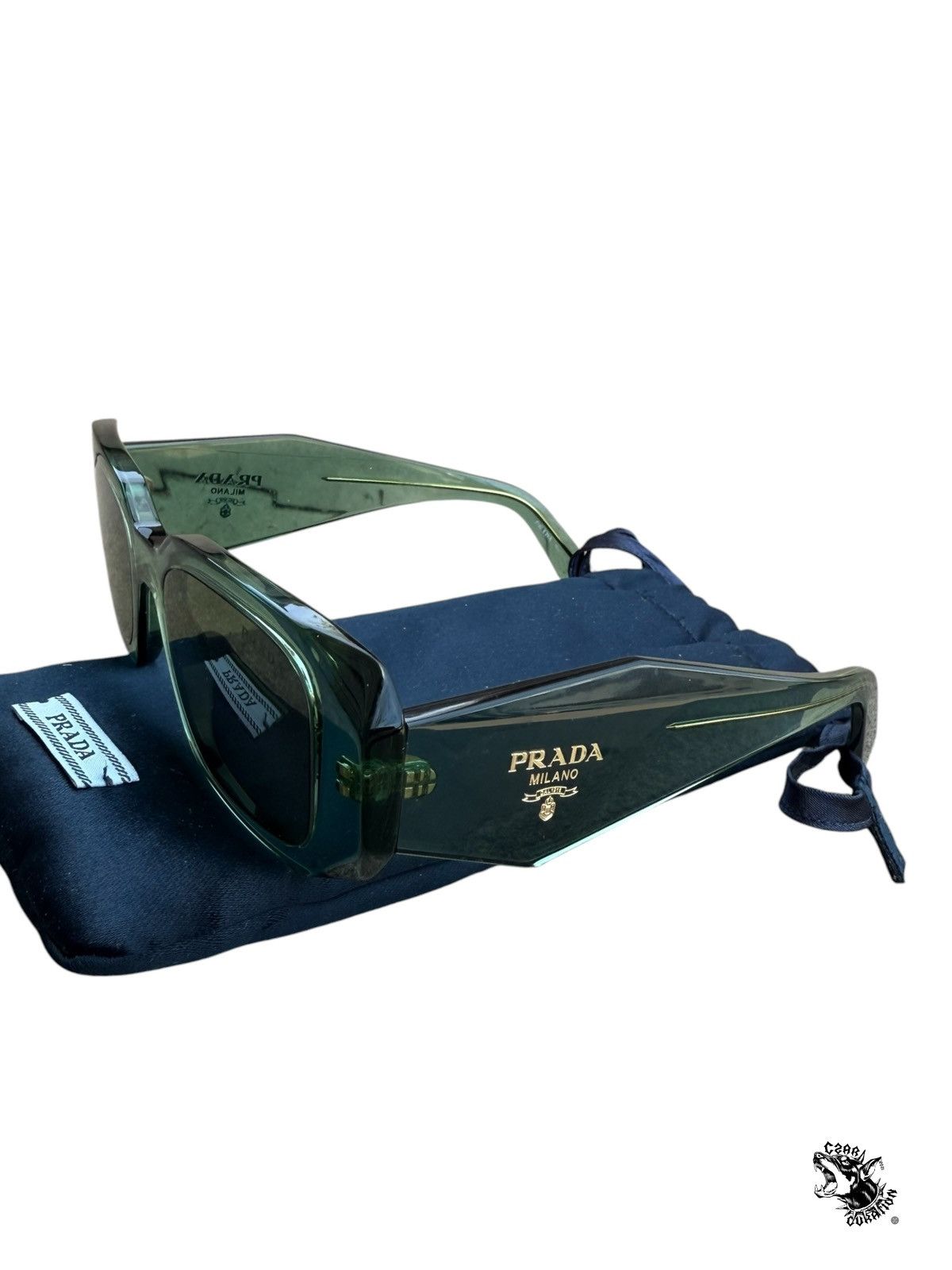 Prada Prada geometric sunglasses Size ONE SIZE - 1 Thumbnail