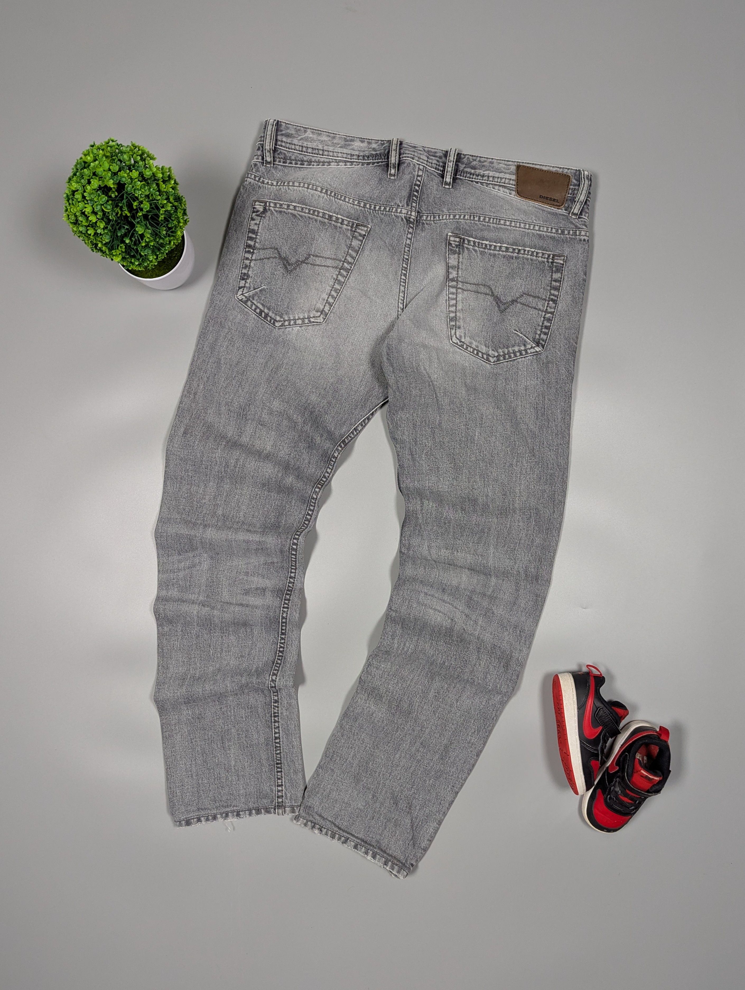 Diesel DIESEL Men's Vintage Light Gray Skinny Denim Jeans Size US 33 - 9 Thumbnail