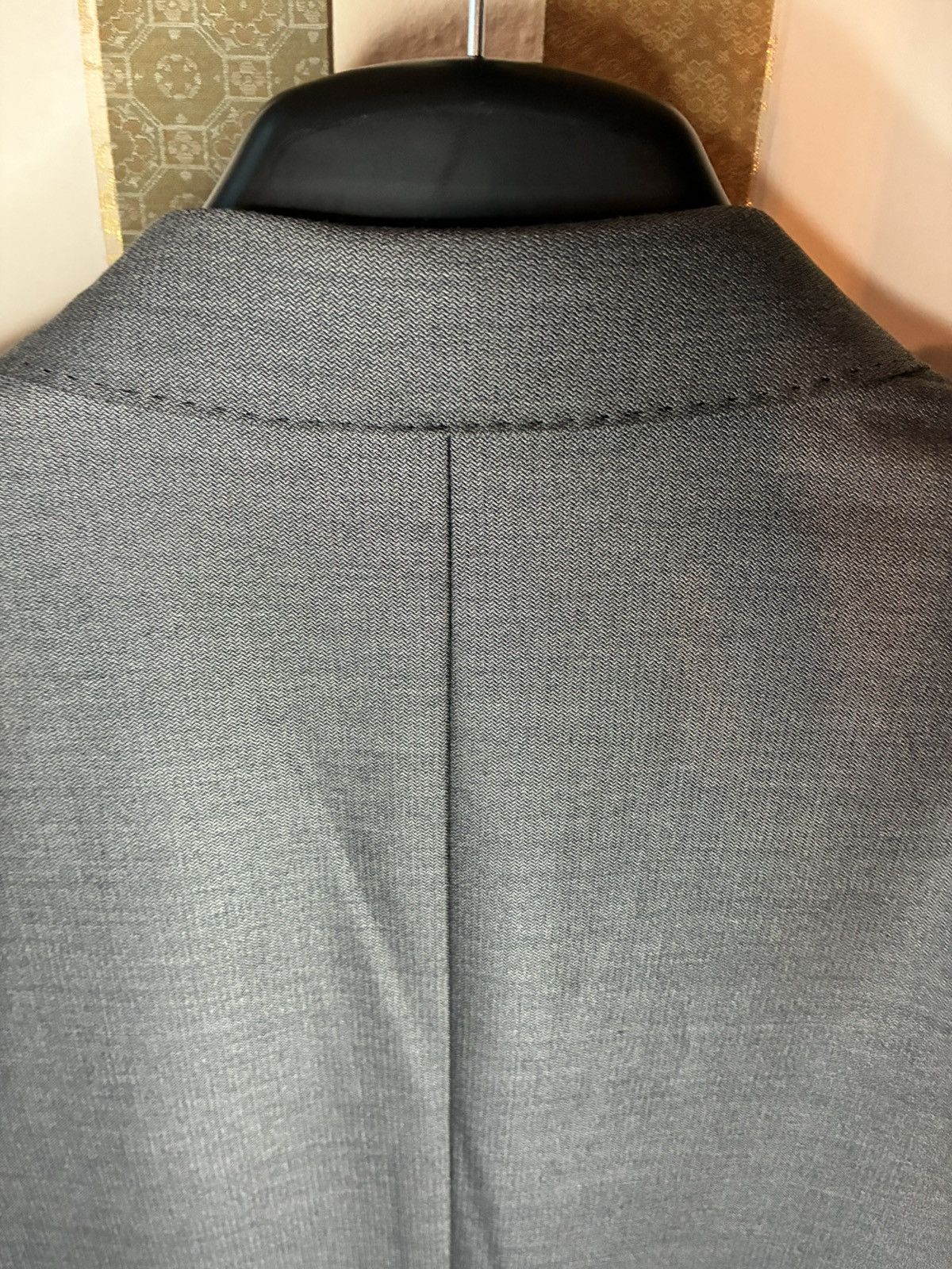 Juun.J JUUN.J "LONE" Collection – Structured Gray Tailored Blazer Size 48R - 6 Thumbnail