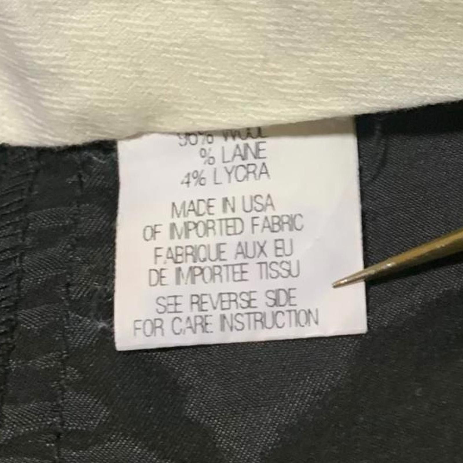 Theory Theory Women's Size 6 Black Dress Pants Wool Blend Size 28" / US 6 / IT 42 - 5 Thumbnail