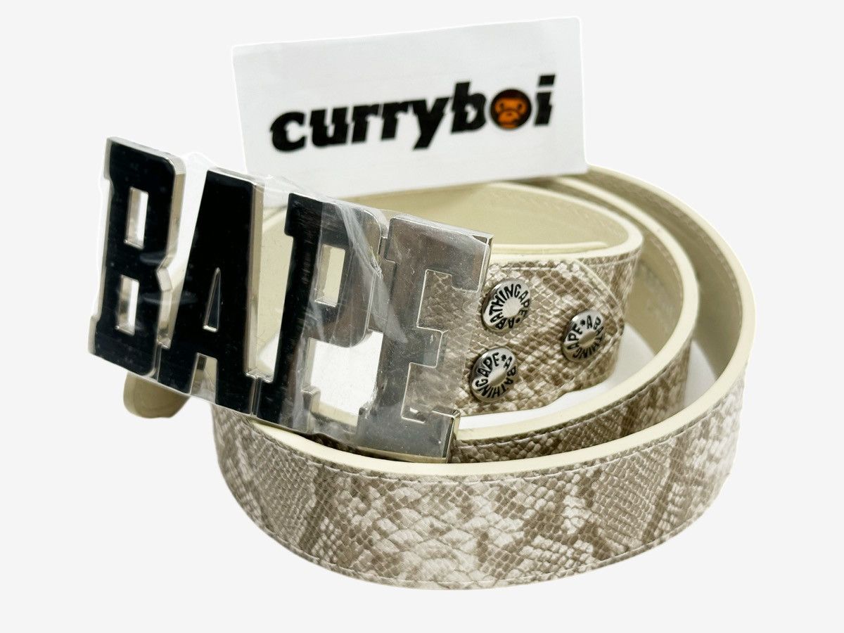 Bape BAPE Snake Belt Beige Size ONE SIZE - 4 Thumbnail