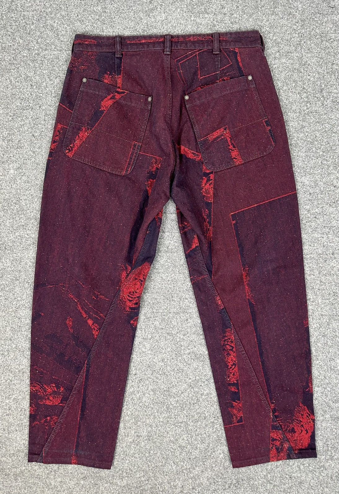 Issey Miyake Men - Archival 2005- Decorative Floral Dual Zip