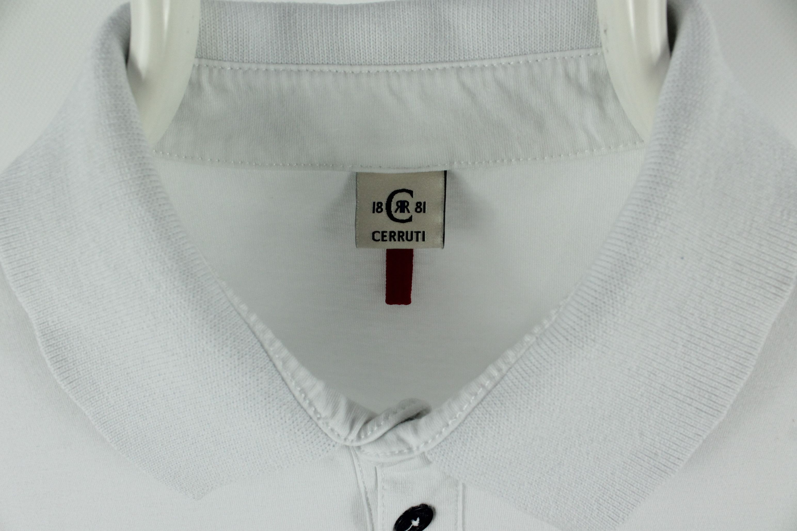 Cerruti 1881 Cerruti 1881 Slim Fit White Polo Shirt Men's Size US M / EU 48-50 / 2 - 3 Thumbnail