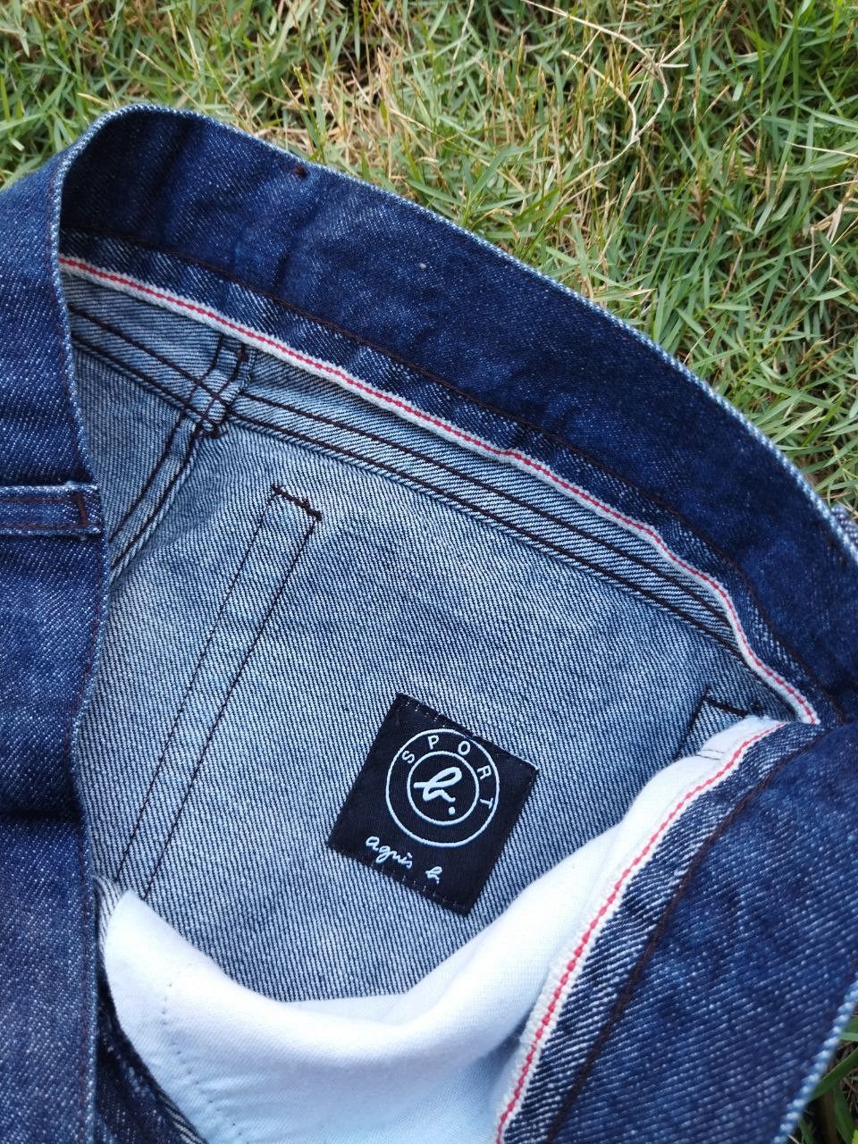agnes b. Vintage Agnes B. Sport Selvedge Jeans - Size L Size US 33 - 7 Thumbnail