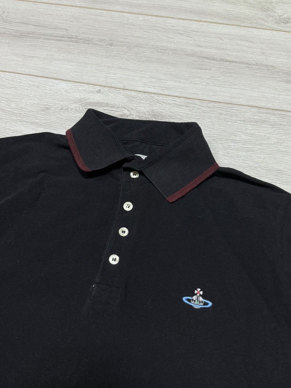 Vivienne Westwood Vivienne Westwood polo tee shirt orb Size US XL / EU 56 / 4 - 3 Thumbnail