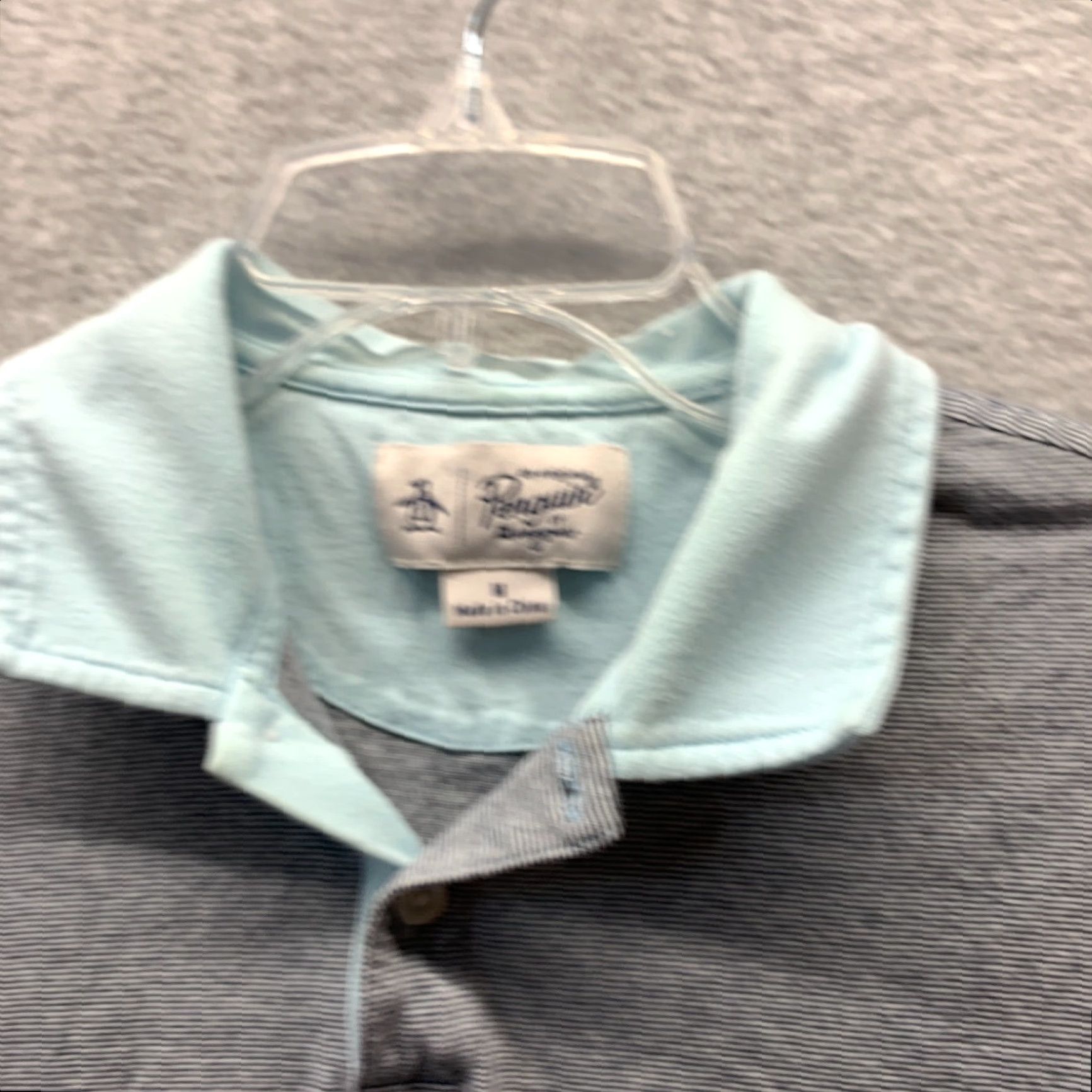 Original Penguin Original Penguin Polo Shirt Womens Medium Blue Polo Womens Medium Blue Logo 90s Casual Womens Original Penguin Polo Shirt Size M / US 6-8 / IT 42-44 - 5 Thumbnail